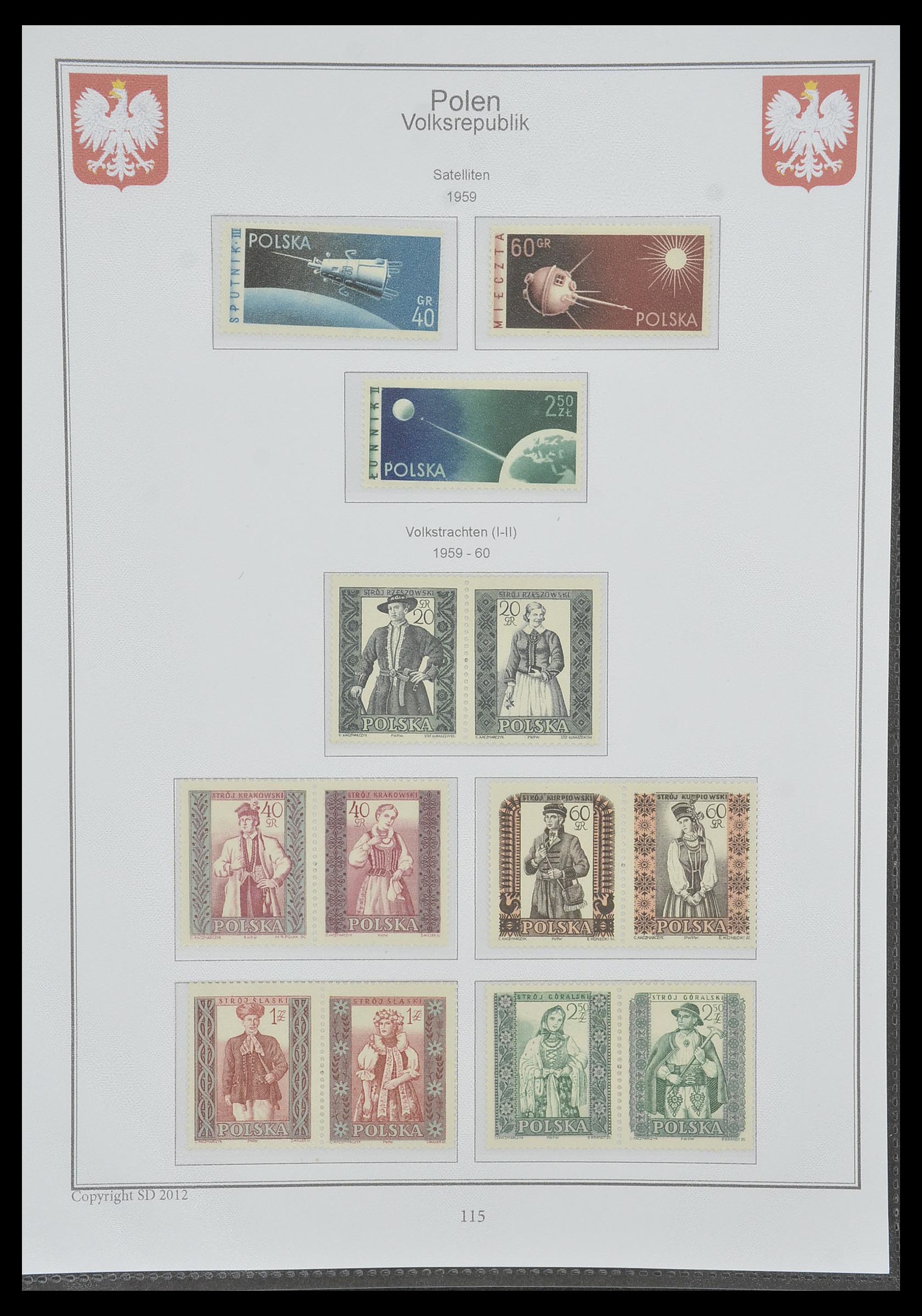 33977 108 - Postzegelverzameling 33977 Polen 1860-2014.