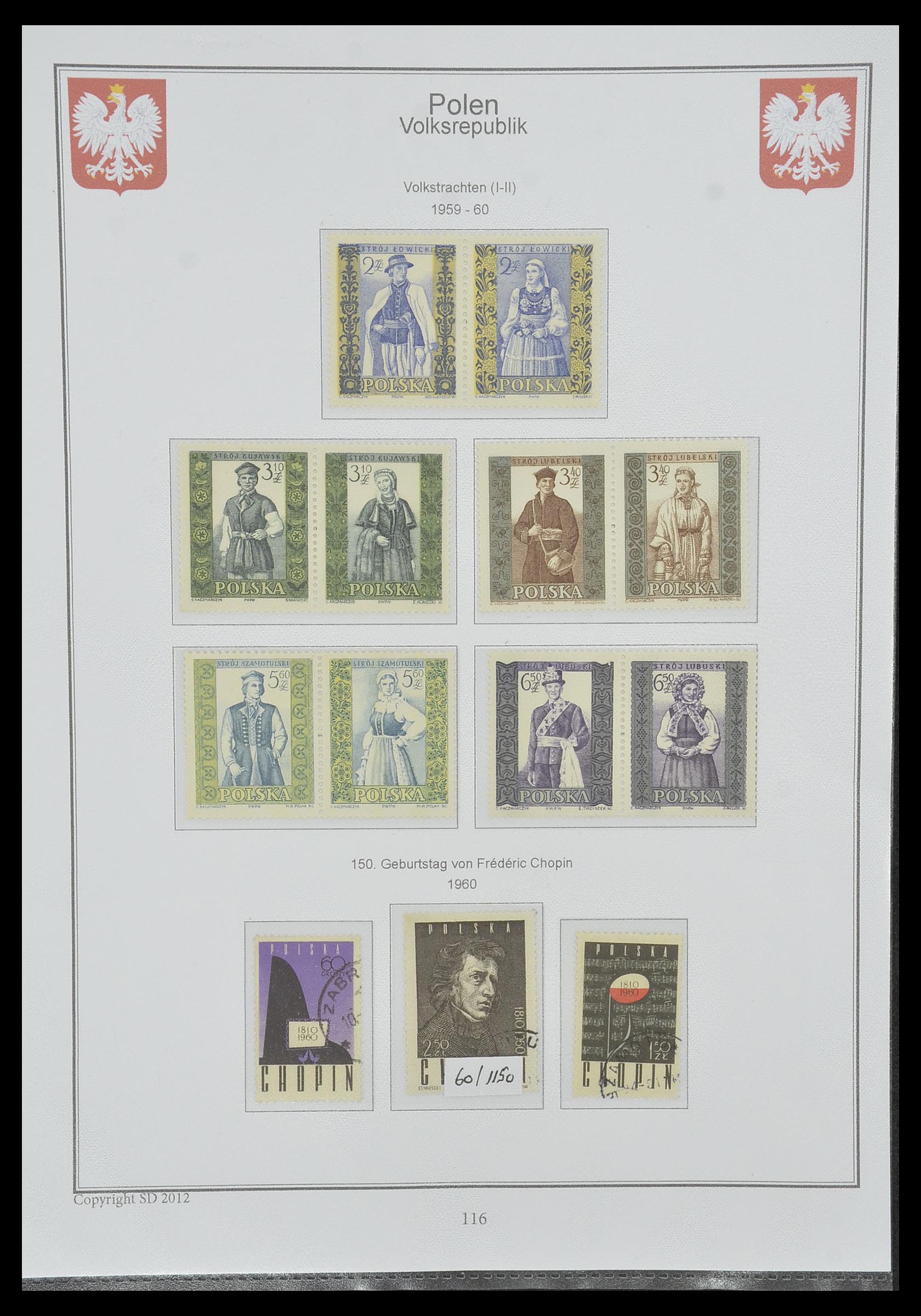 33977 109 - Postzegelverzameling 33977 Polen 1860-2014.