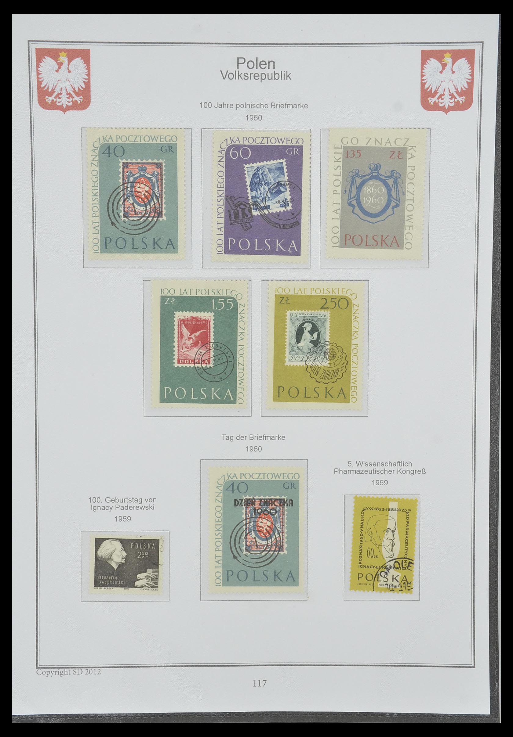 33977 110 - Postzegelverzameling 33977 Polen 1860-2014.
