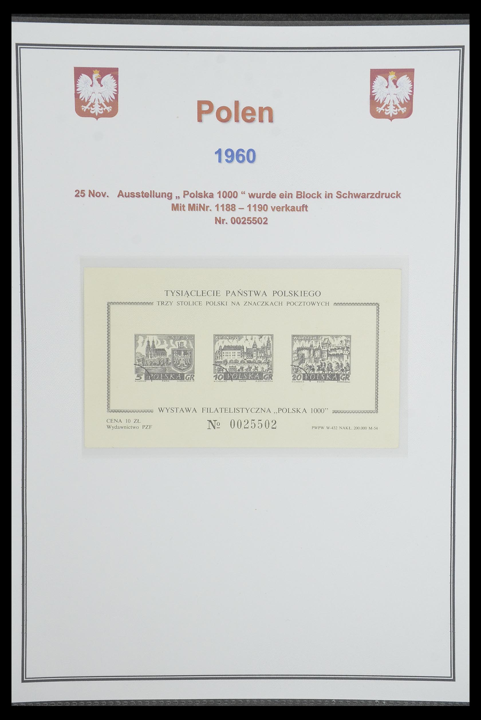 33977 115 - Postzegelverzameling 33977 Polen 1860-2014.