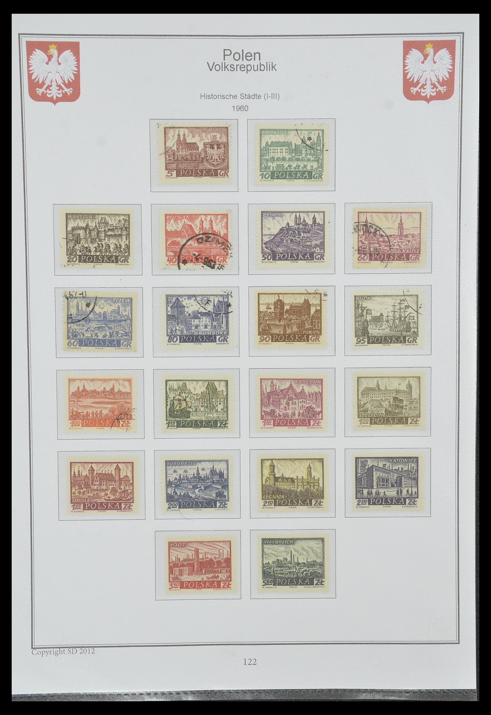 33977 116 - Postzegelverzameling 33977 Polen 1860-2014.