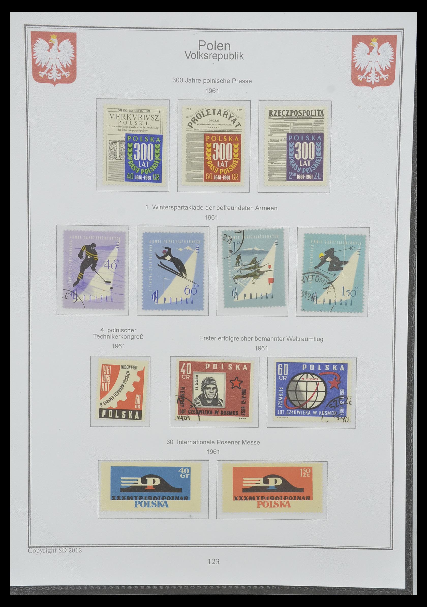 33977 117 - Postzegelverzameling 33977 Polen 1860-2014.