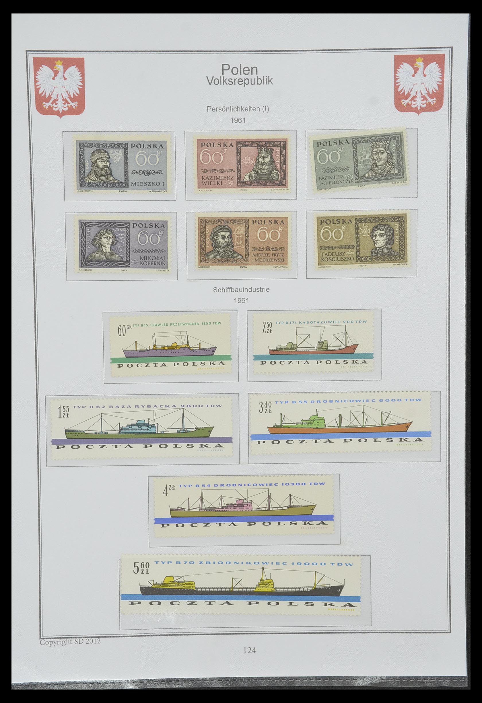 33977 118 - Postzegelverzameling 33977 Polen 1860-2014.
