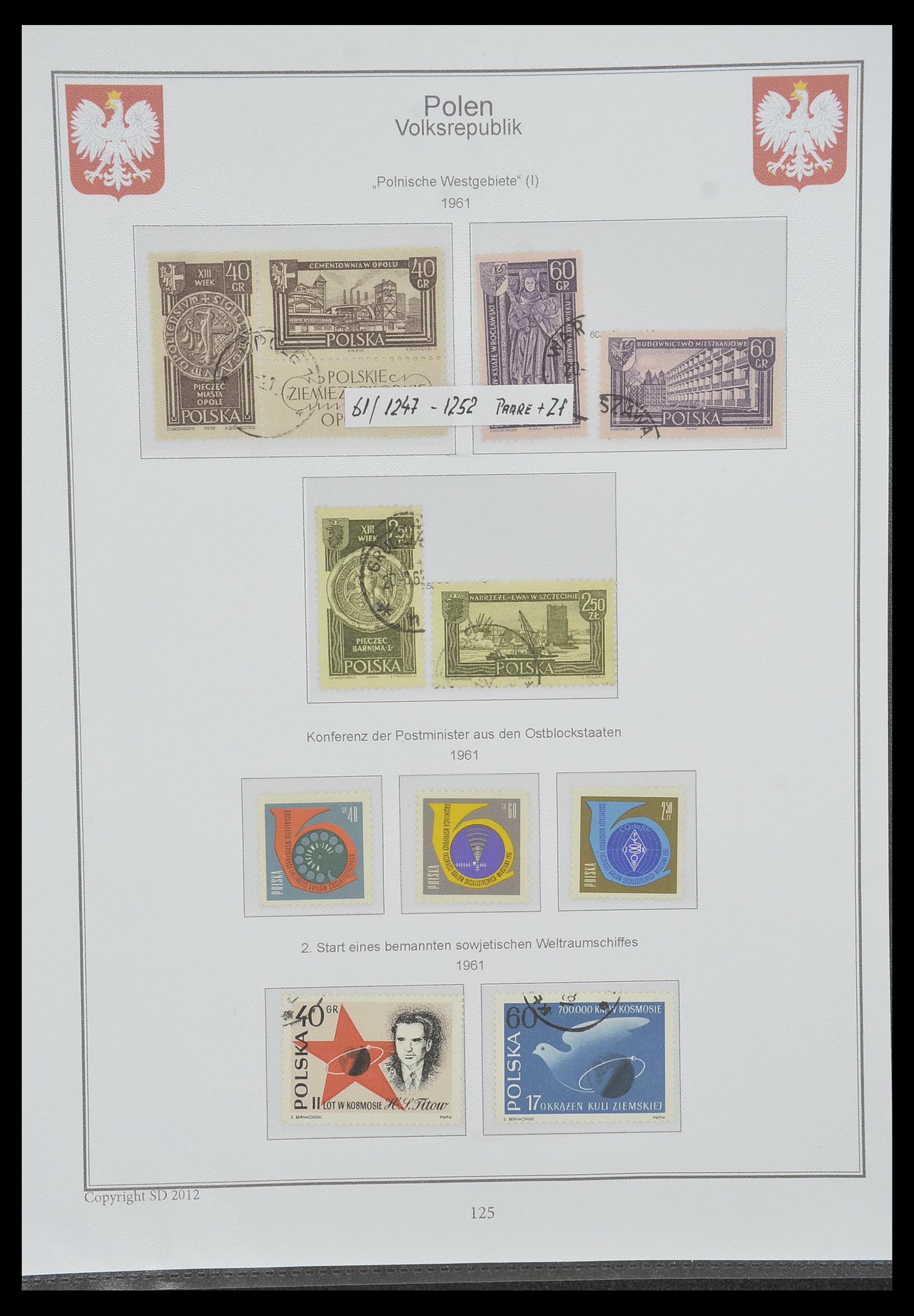 33977 119 - Postzegelverzameling 33977 Polen 1860-2014.