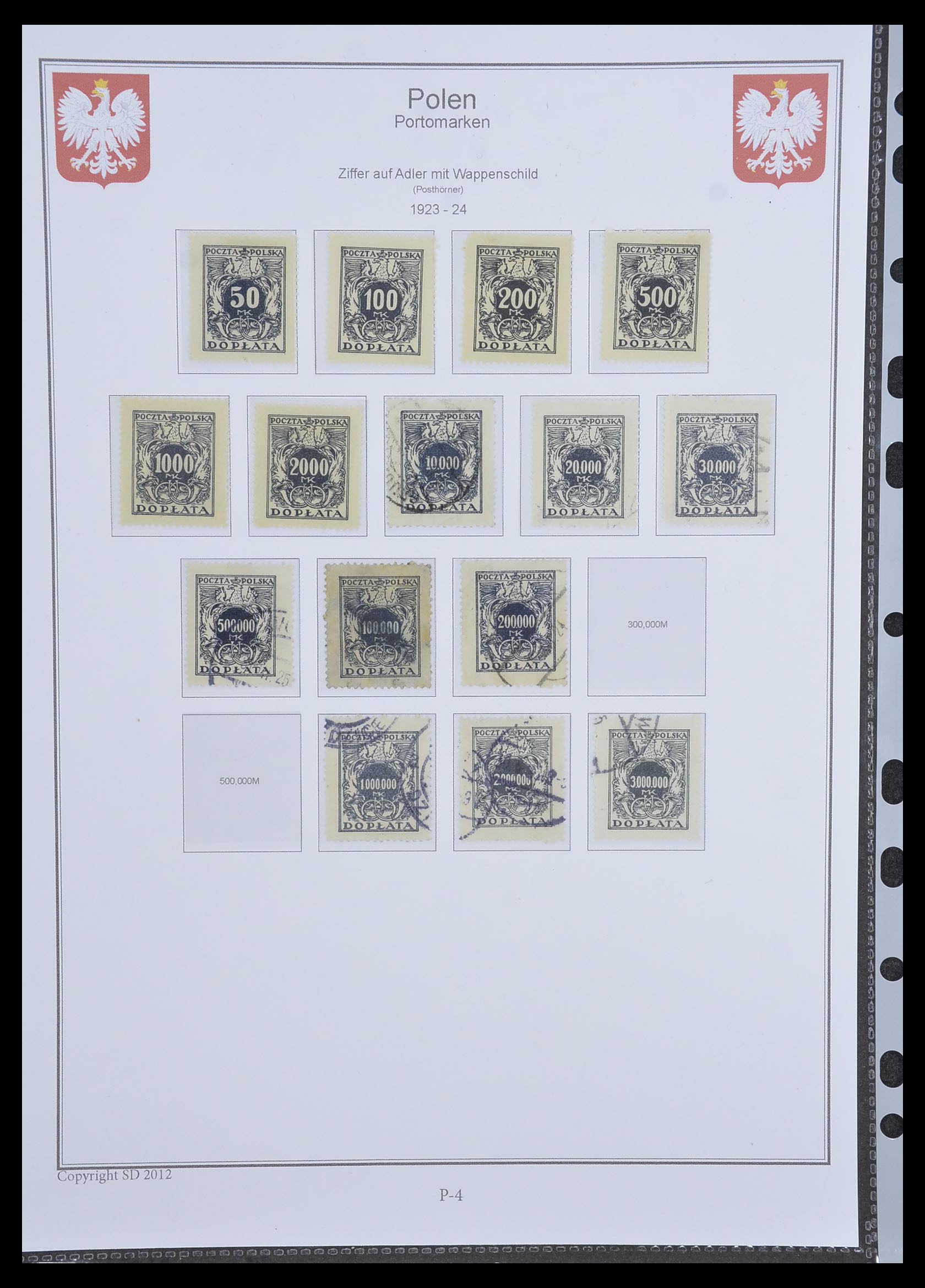 33977 621 - Stamp collection 33977 Poland 1860-2014.