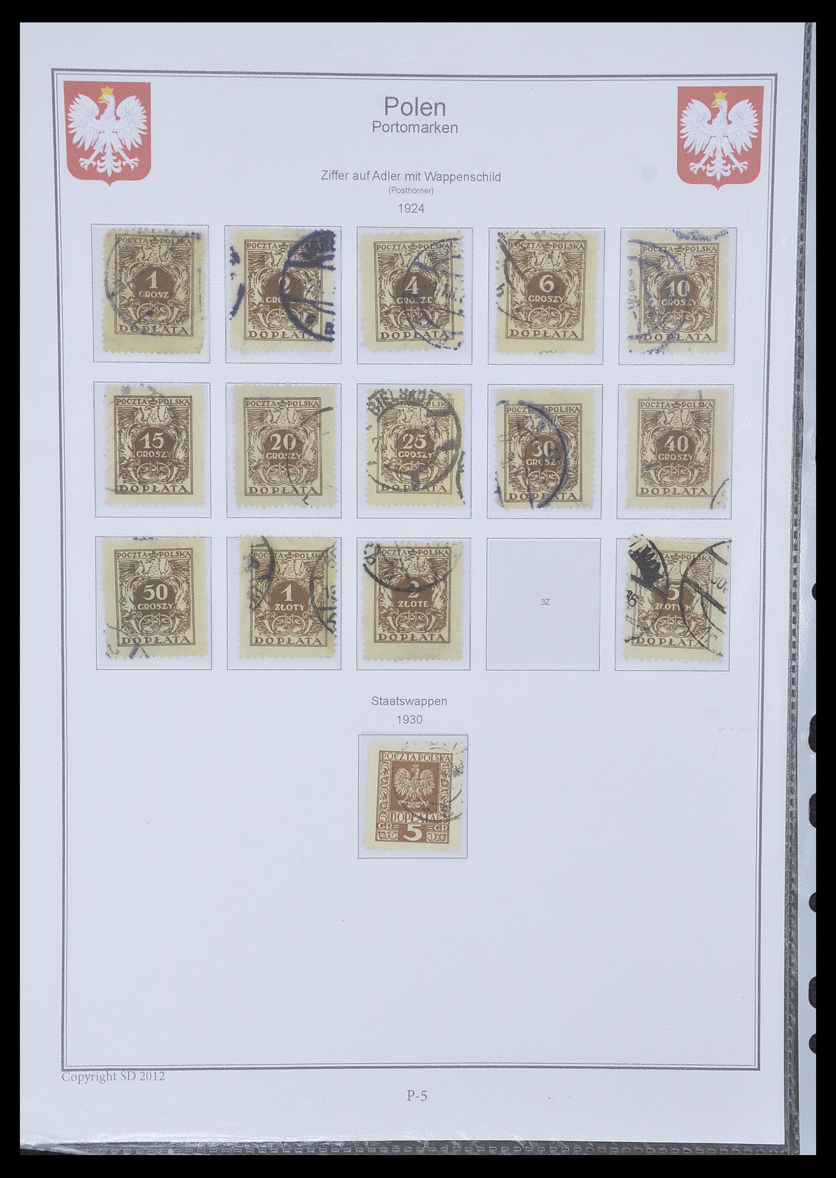 33977 623 - Stamp collection 33977 Poland 1860-2014.
