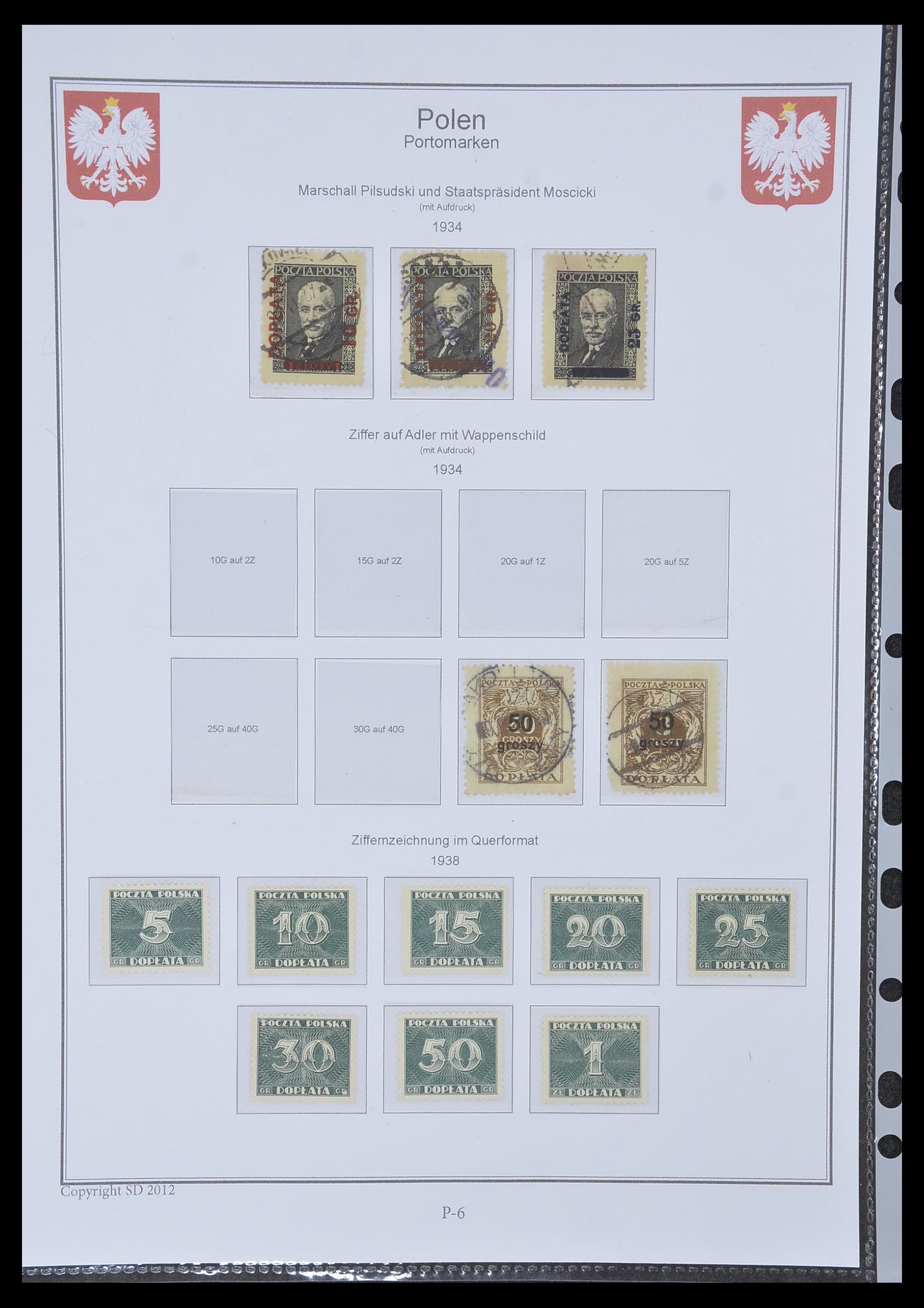 33977 625 - Postzegelverzameling 33977 Polen 1860-2014.