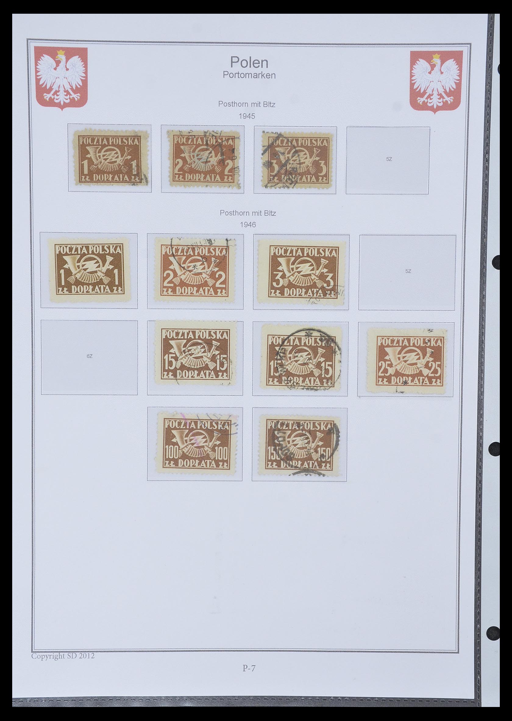 33977 627 - Postzegelverzameling 33977 Polen 1860-2014.