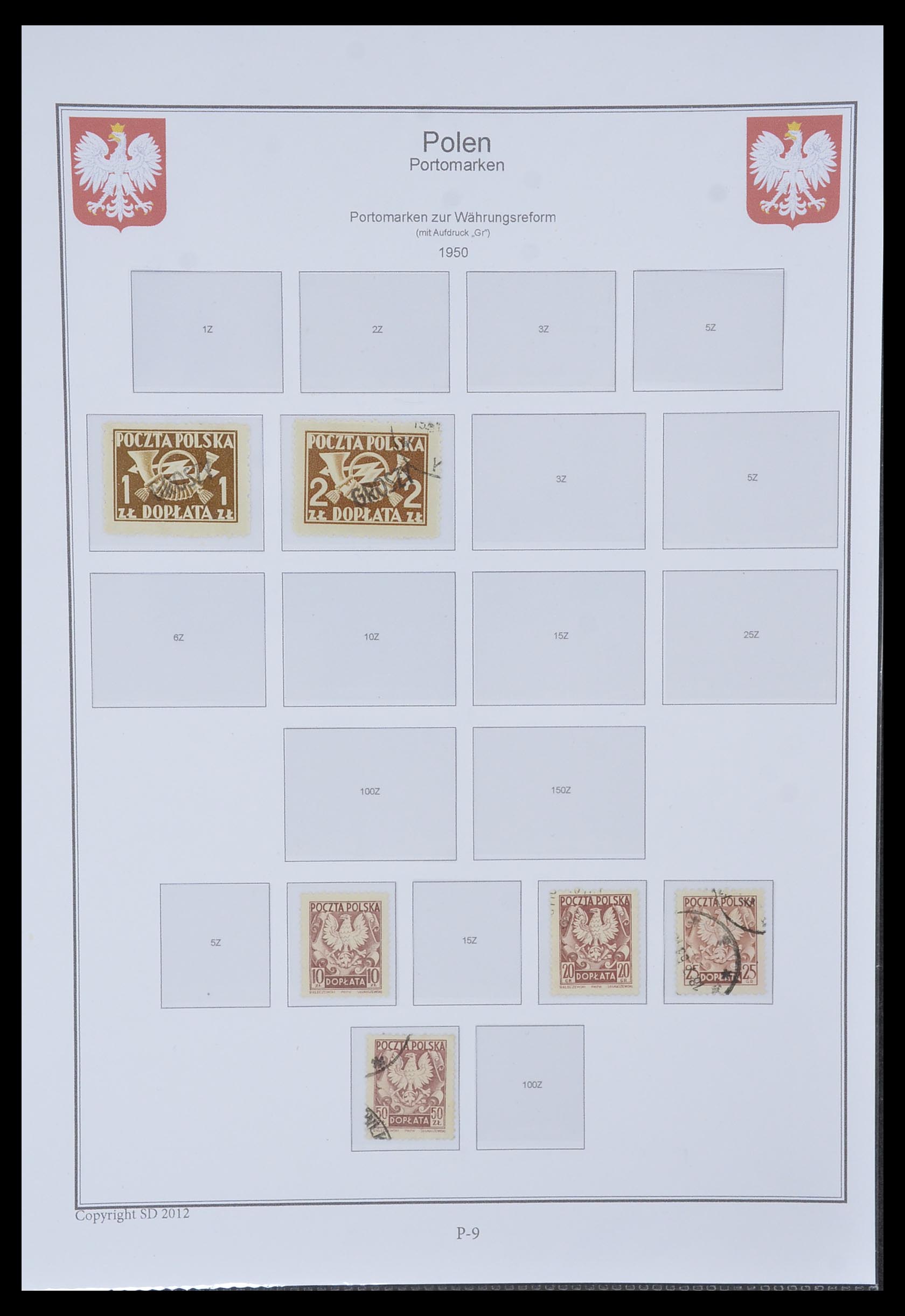 33977 631 - Postzegelverzameling 33977 Polen 1860-2014.