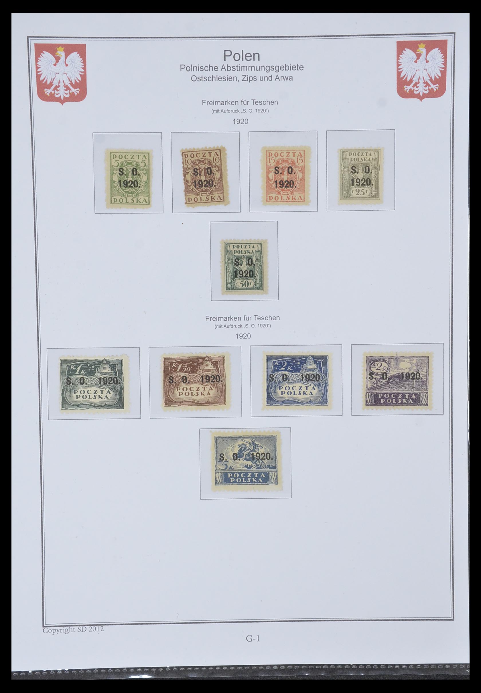 33977 635 - Postzegelverzameling 33977 Polen 1860-2014.