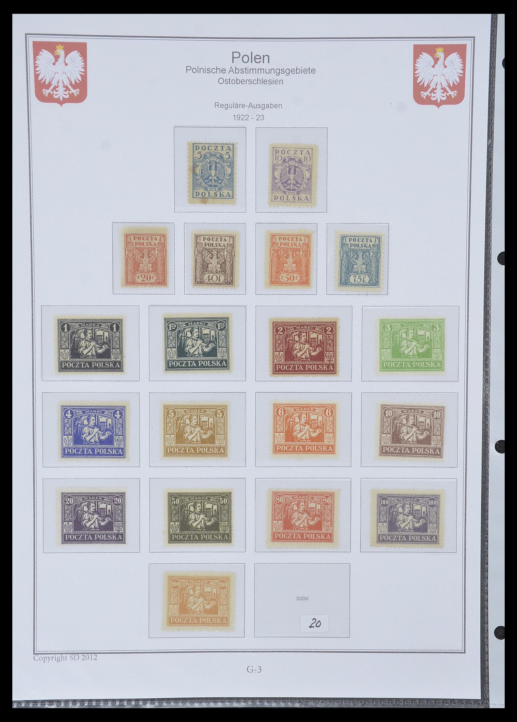 33977 636 - Stamp collection 33977 Poland 1860-2014.