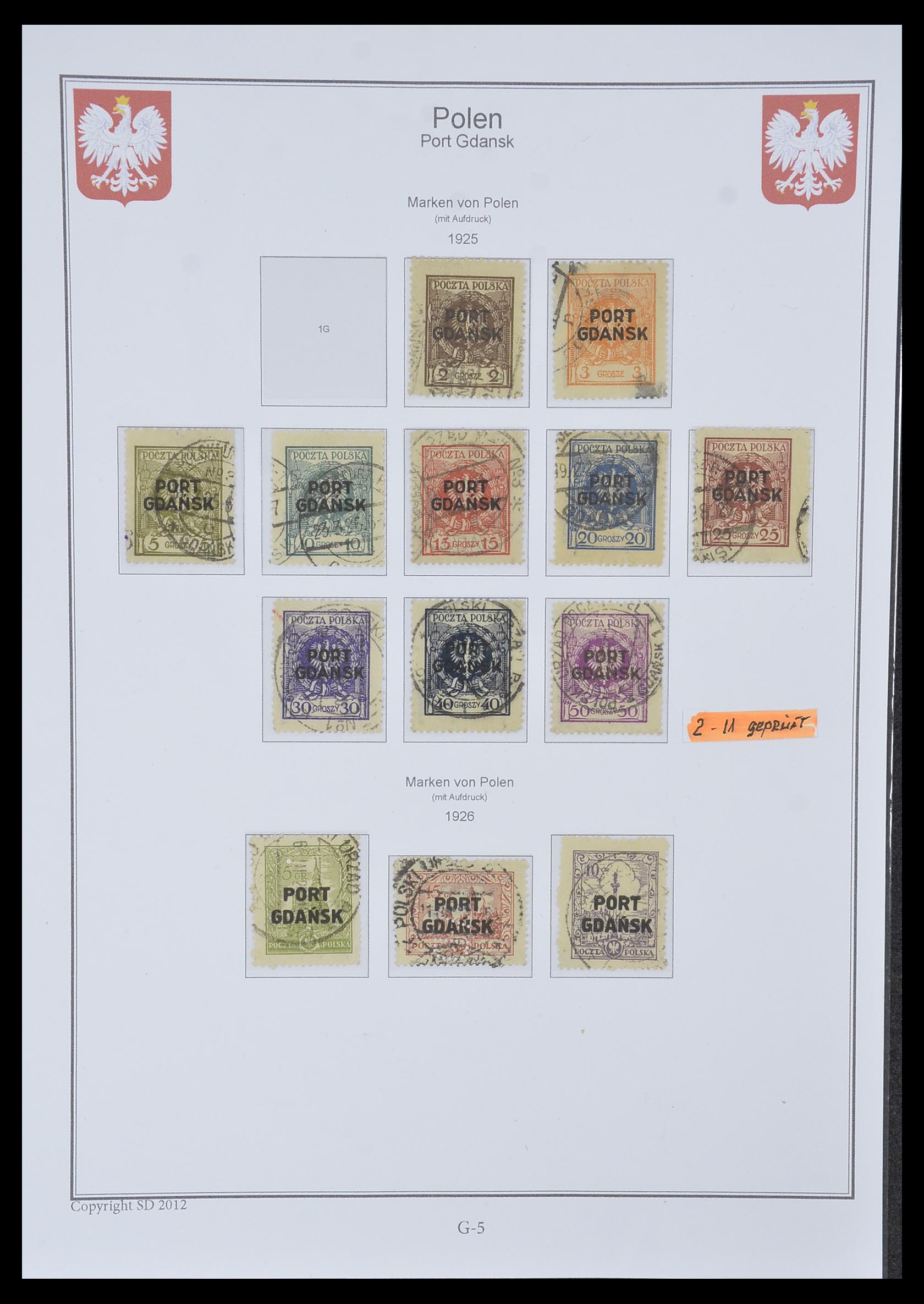 33977 639 - Postzegelverzameling 33977 Polen 1860-2014.