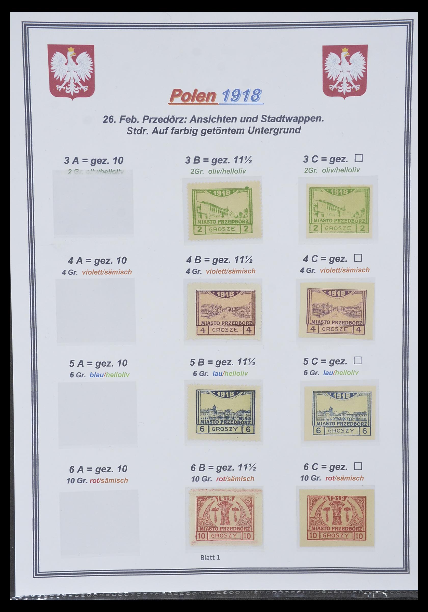 33977 645 - Stamp collection 33977 Poland 1860-2014.