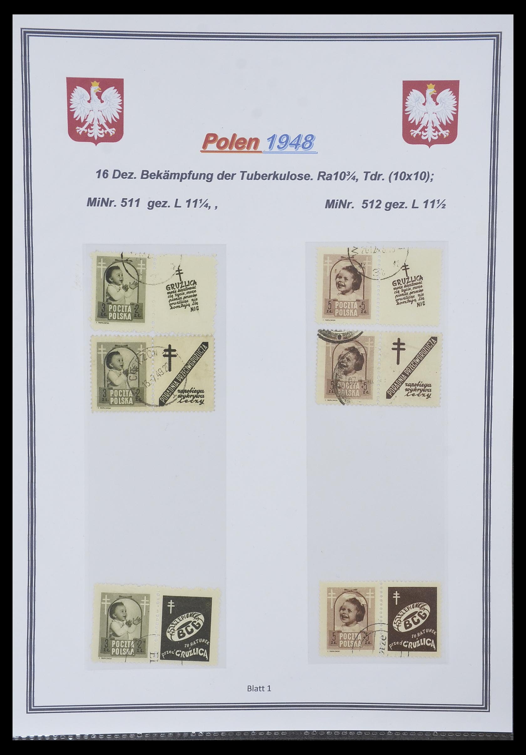 33977 649 - Stamp collection 33977 Poland 1860-2014.