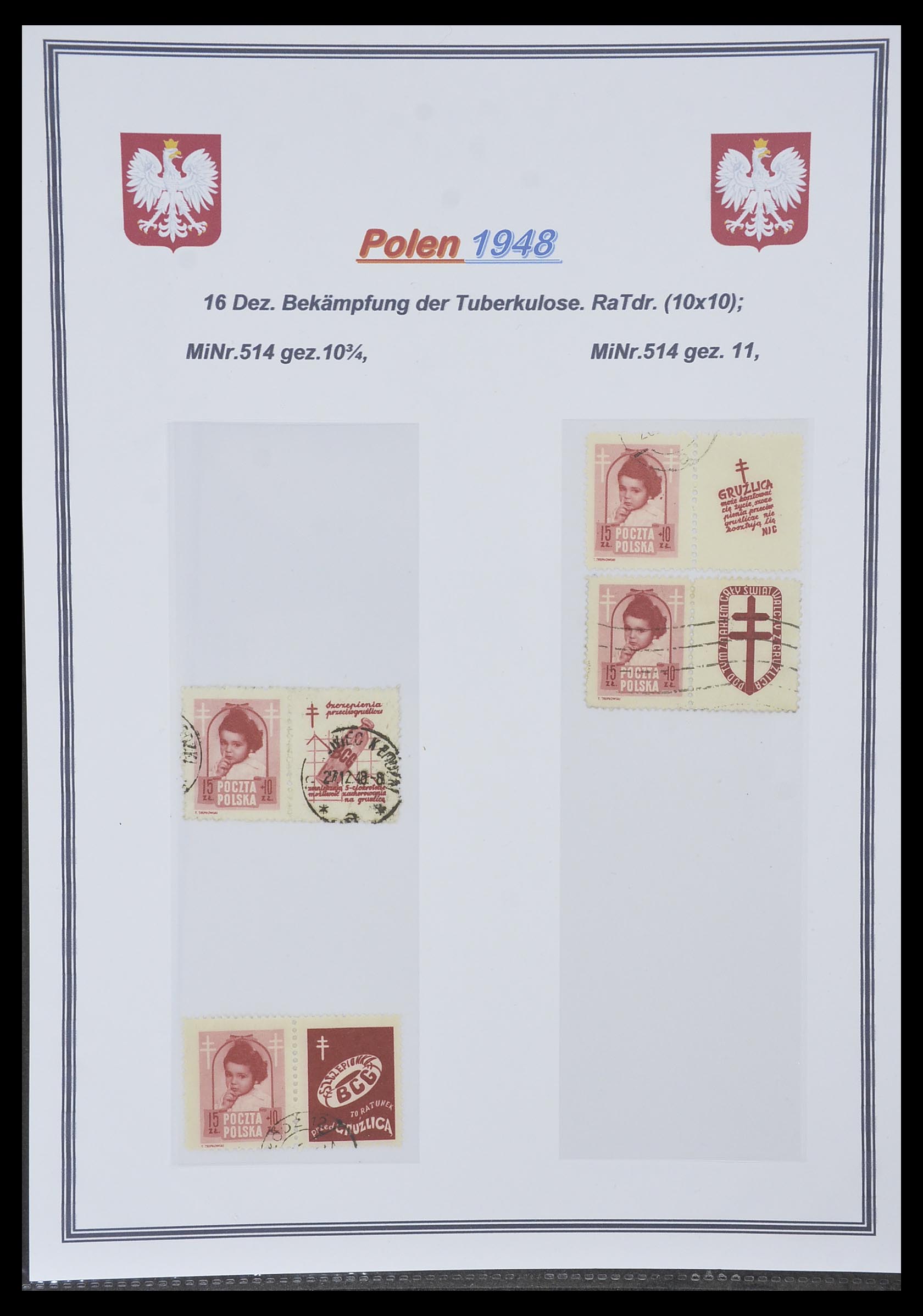 33977 651 - Postzegelverzameling 33977 Polen 1860-2014.