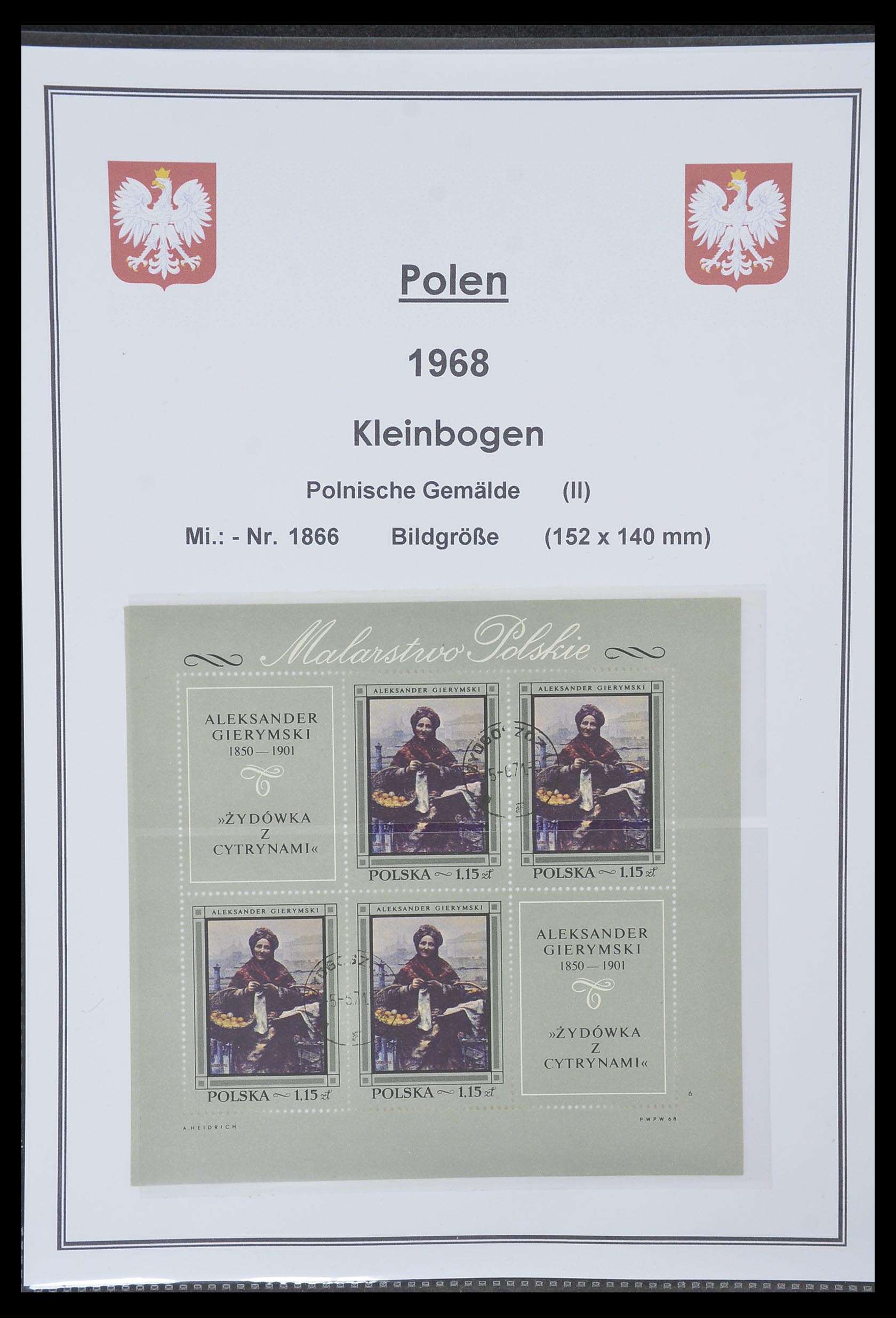 33977 656 - Stamp collection 33977 Poland 1860-2014.