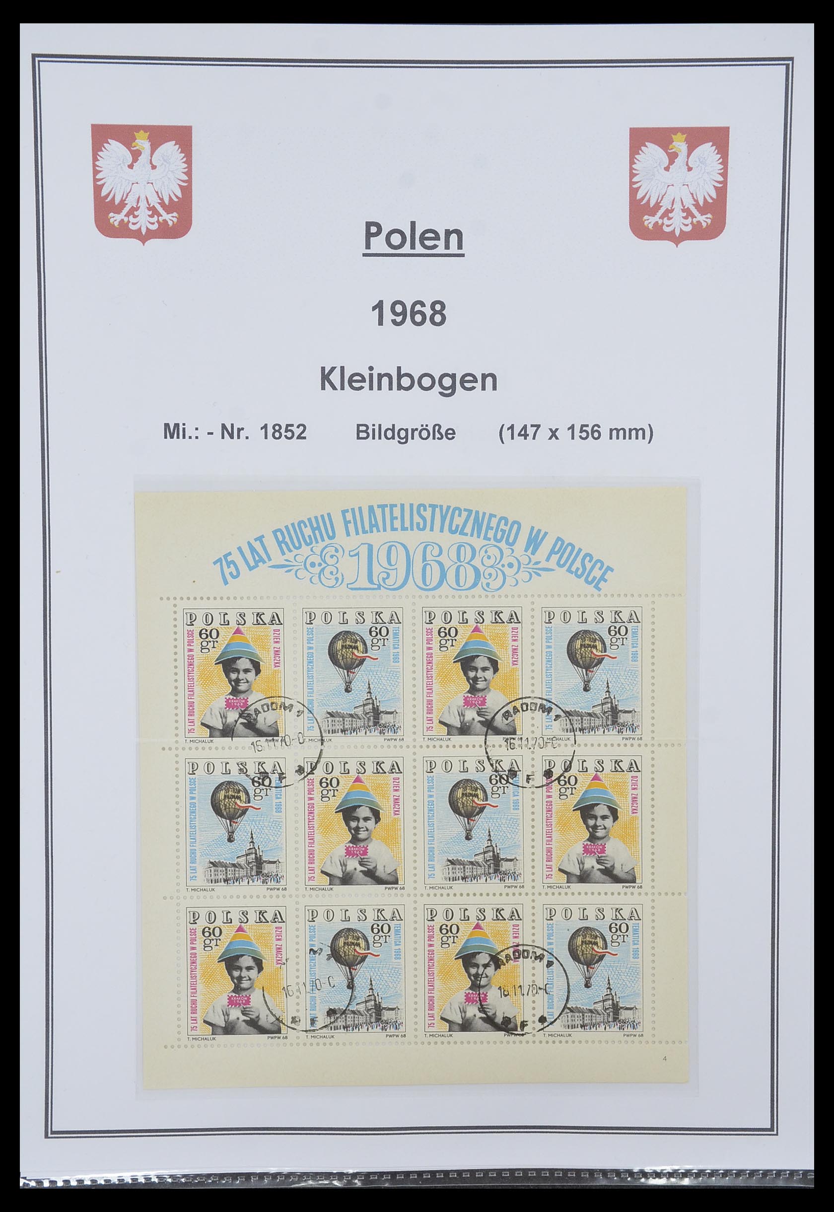 33977 657 - Stamp collection 33977 Poland 1860-2014.
