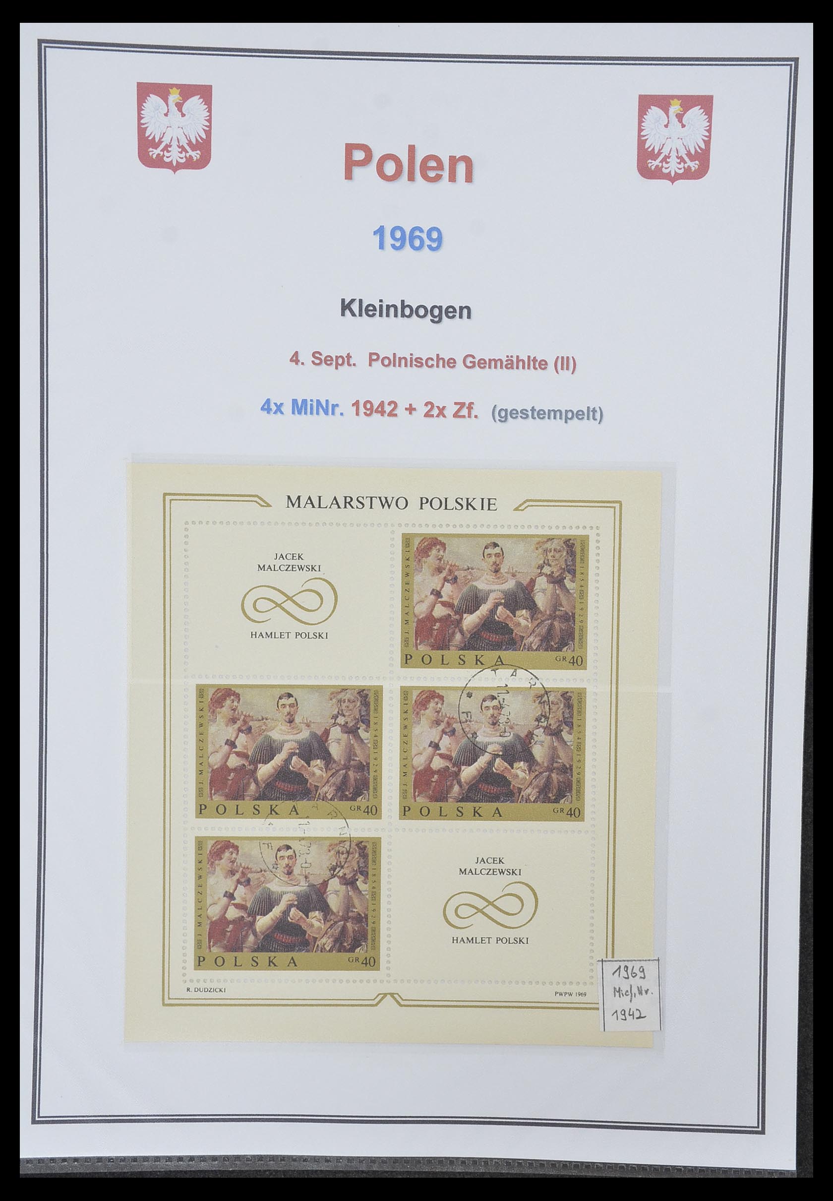 33977 659 - Stamp collection 33977 Poland 1860-2014.