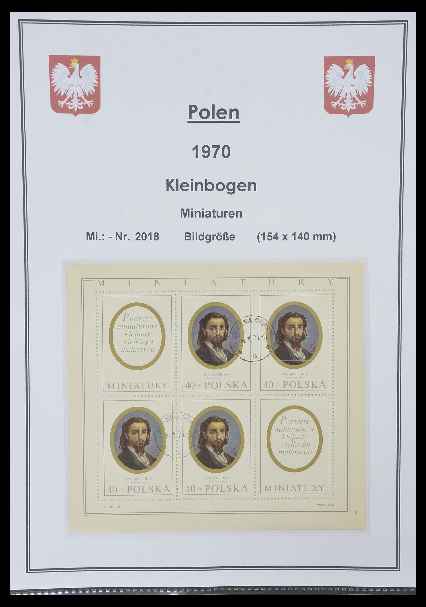 33977 661 - Stamp collection 33977 Poland 1860-2014.