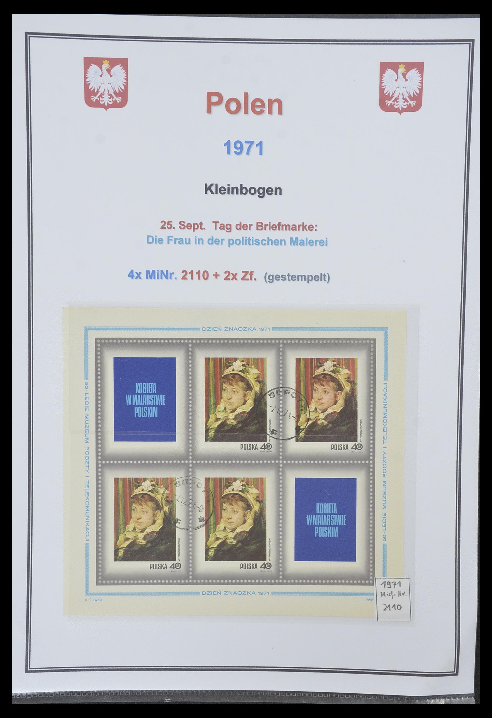 33977 663 - Postzegelverzameling 33977 Polen 1860-2014.
