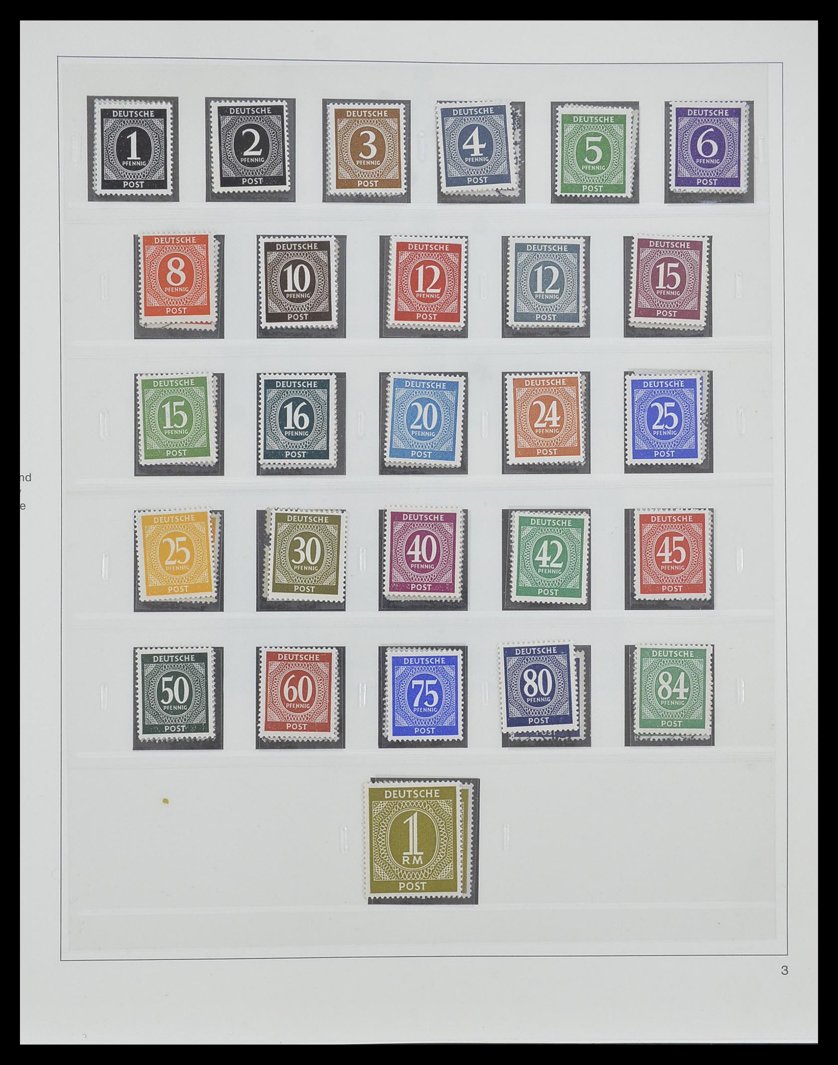 33978 005 - Stamp collection 33978 German Zones 1945-1949.