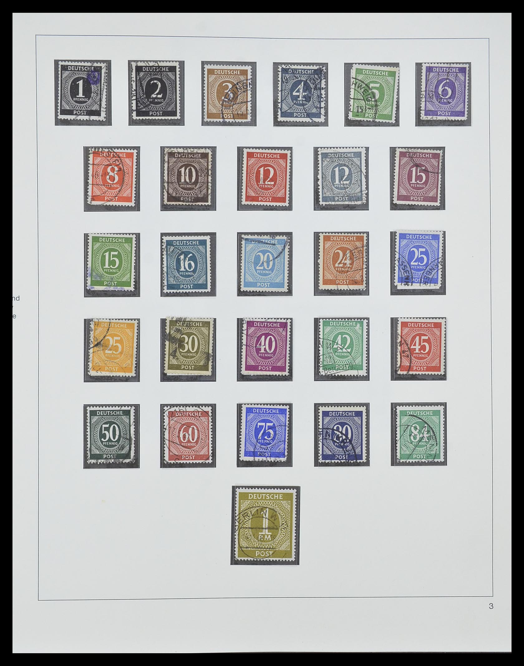 33978 006 - Stamp collection 33978 German Zones 1945-1949.