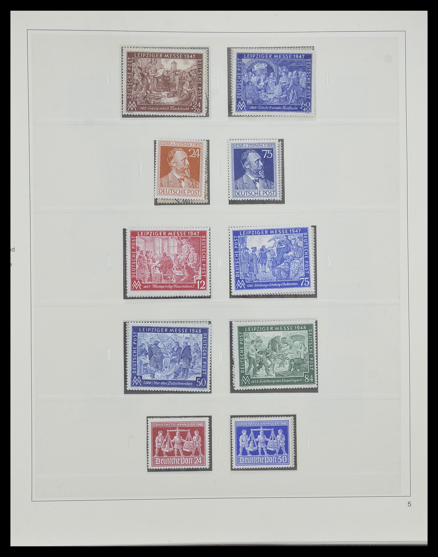 33978 009 - Stamp collection 33978 German Zones 1945-1949.
