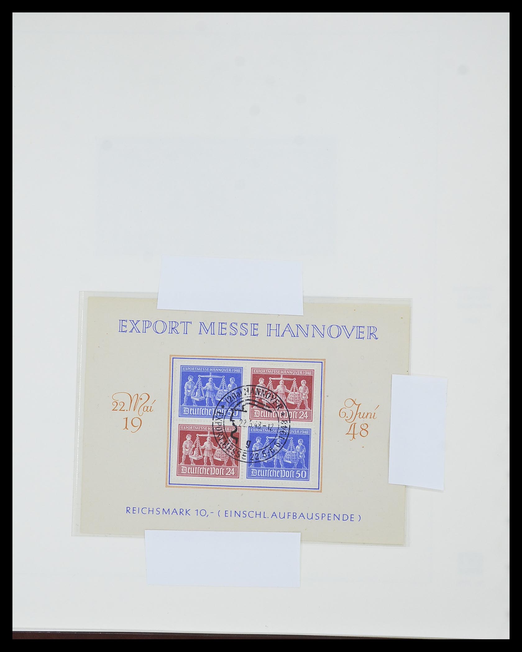 33978 010 - Stamp collection 33978 German Zones 1945-1949.