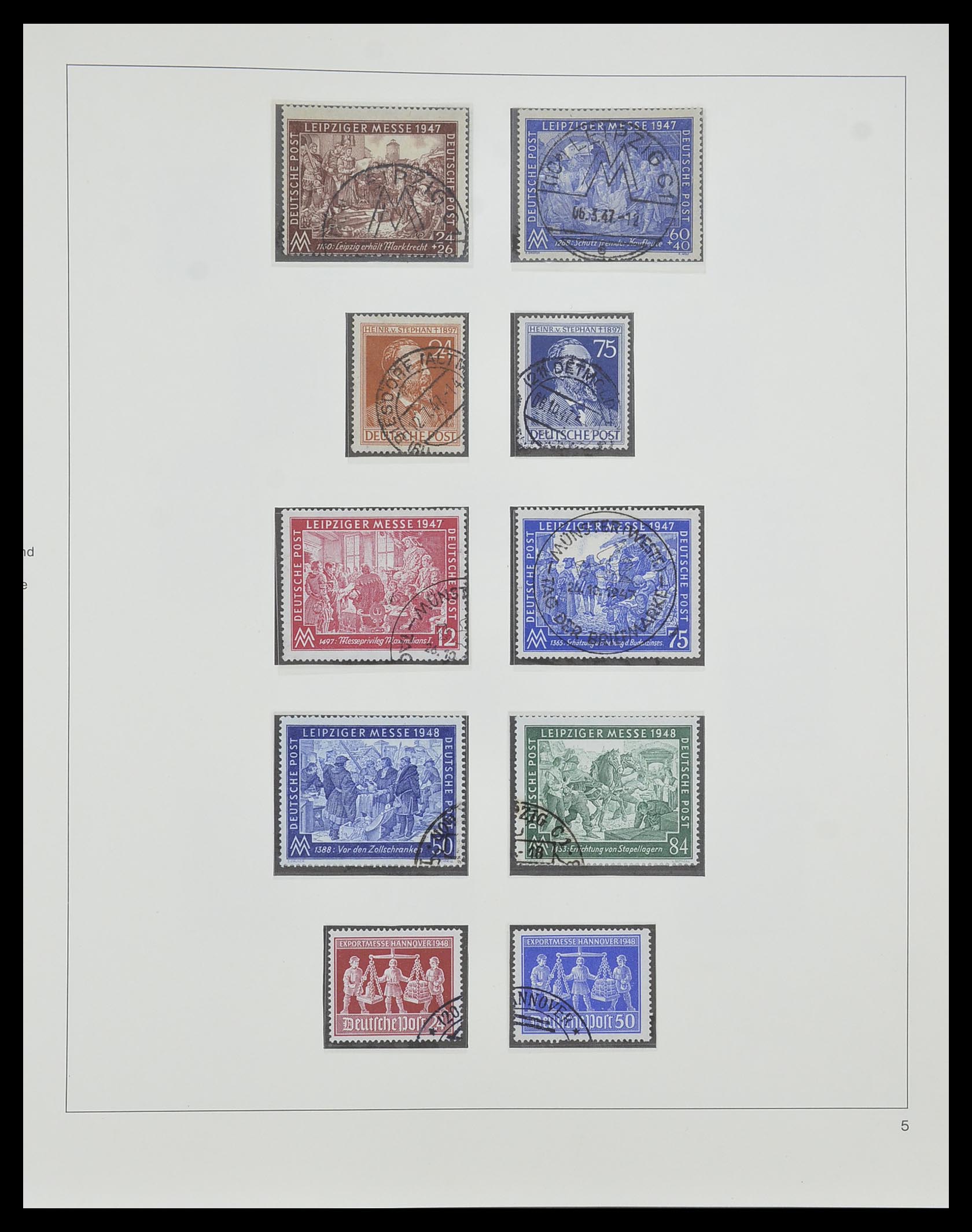 33978 011 - Stamp collection 33978 German Zones 1945-1949.