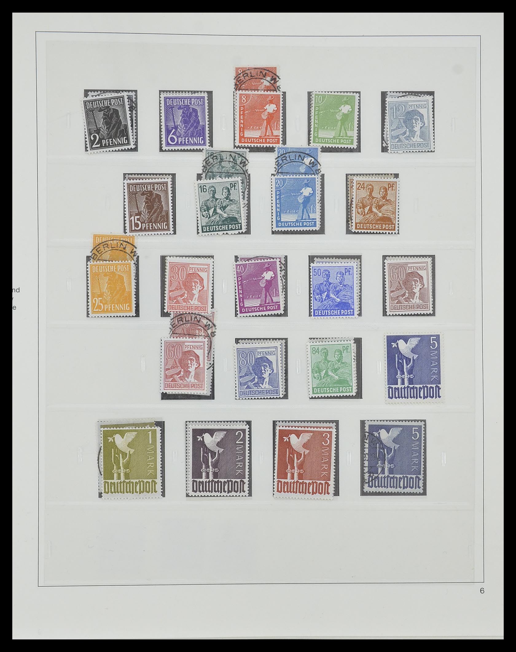 33978 012 - Stamp collection 33978 German Zones 1945-1949.