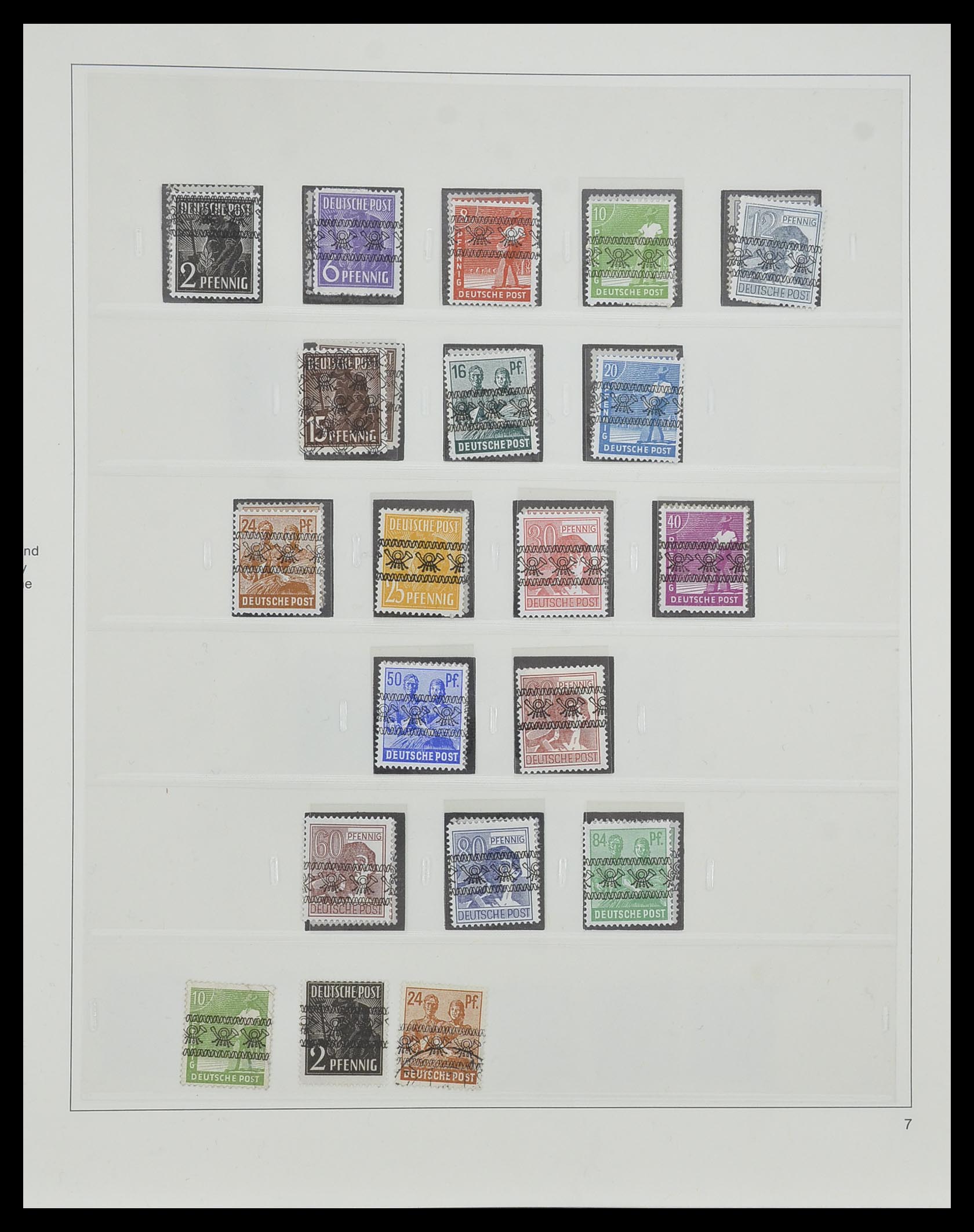 33978 014 - Stamp collection 33978 German Zones 1945-1949.