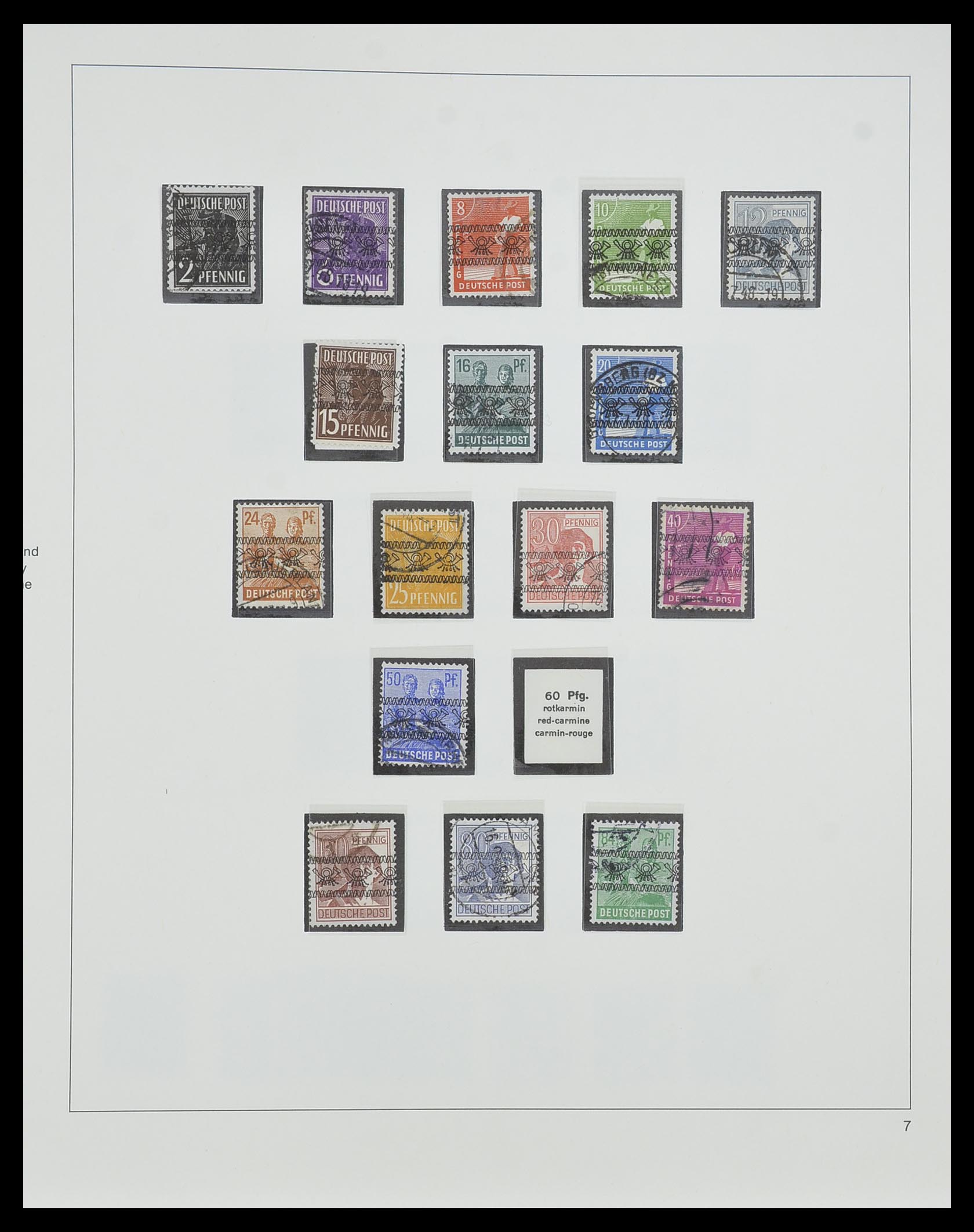 33978 015 - Stamp collection 33978 German Zones 1945-1949.