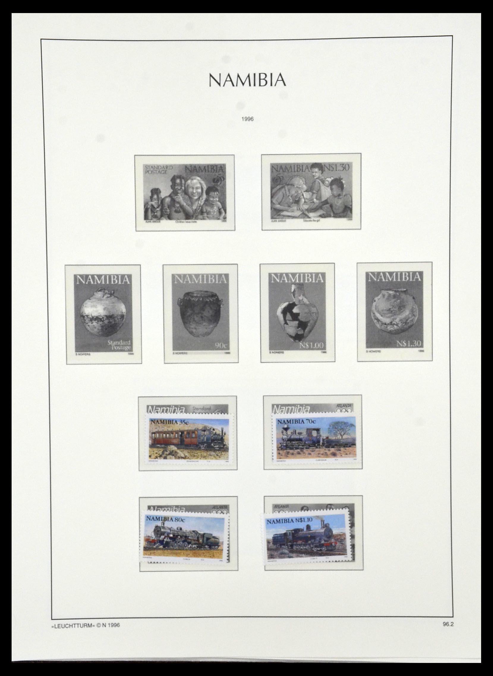 33979 103 - Postzegelverzameling 33979 Zuid West Afrika - Namibië 1923-1996.