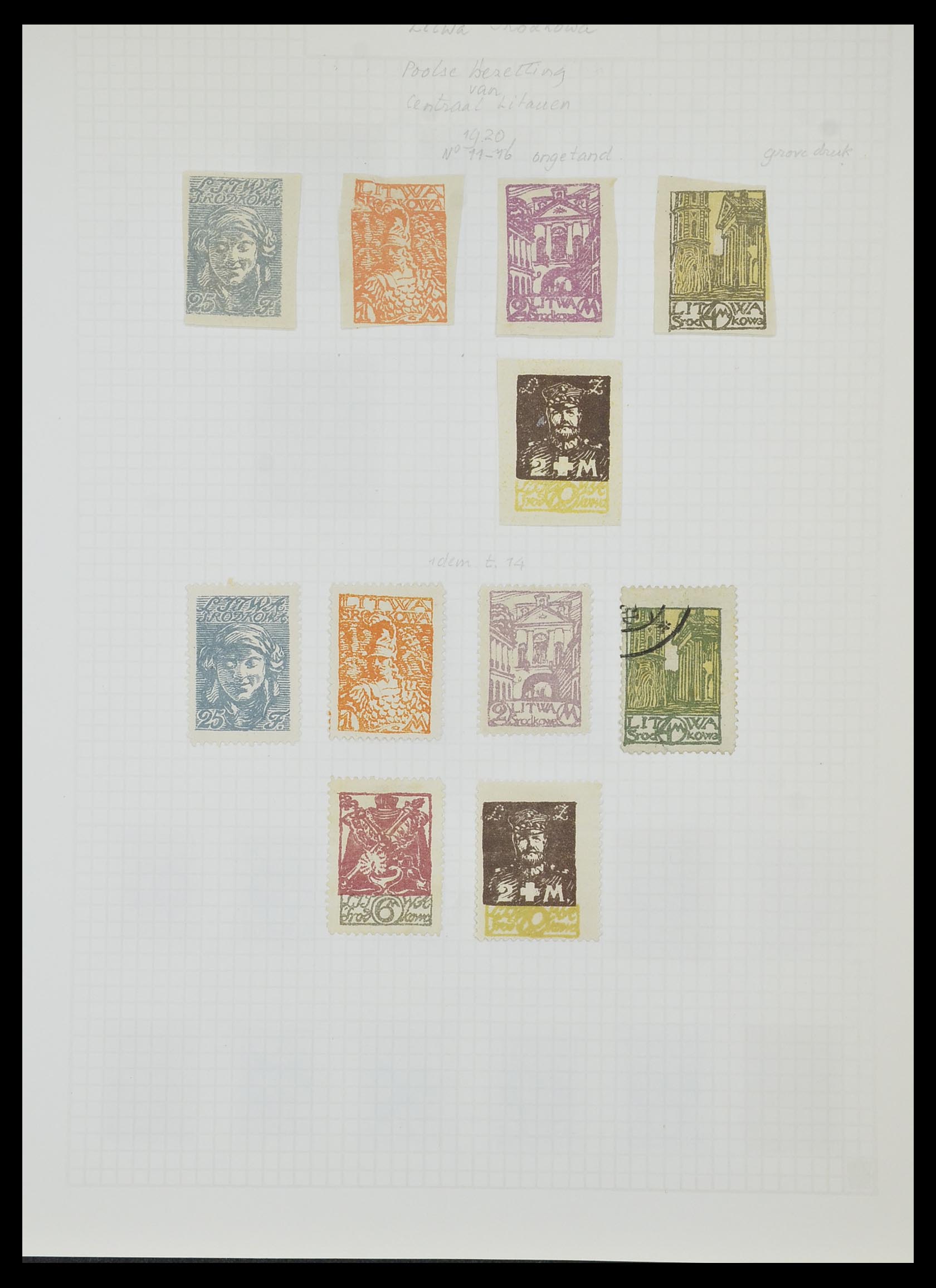 33980 086 - Postzegelverzameling 33980 Finland en Baltische Staten 1866-1990.