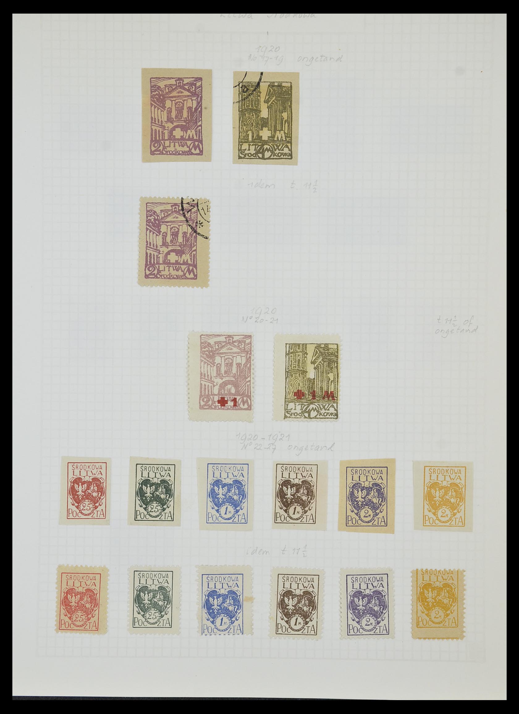 33980 087 - Postzegelverzameling 33980 Finland en Baltische Staten 1866-1990.