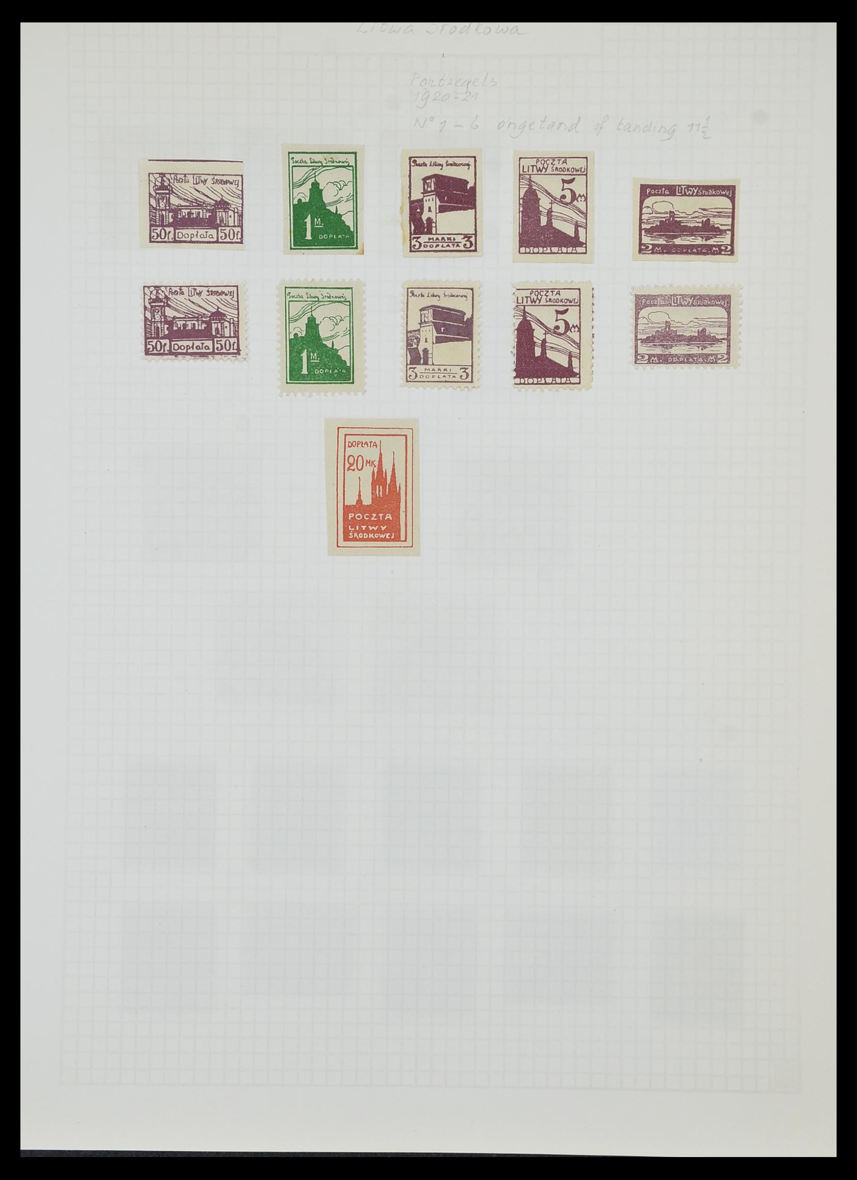 33980 089 - Postzegelverzameling 33980 Finland en Baltische Staten 1866-1990.