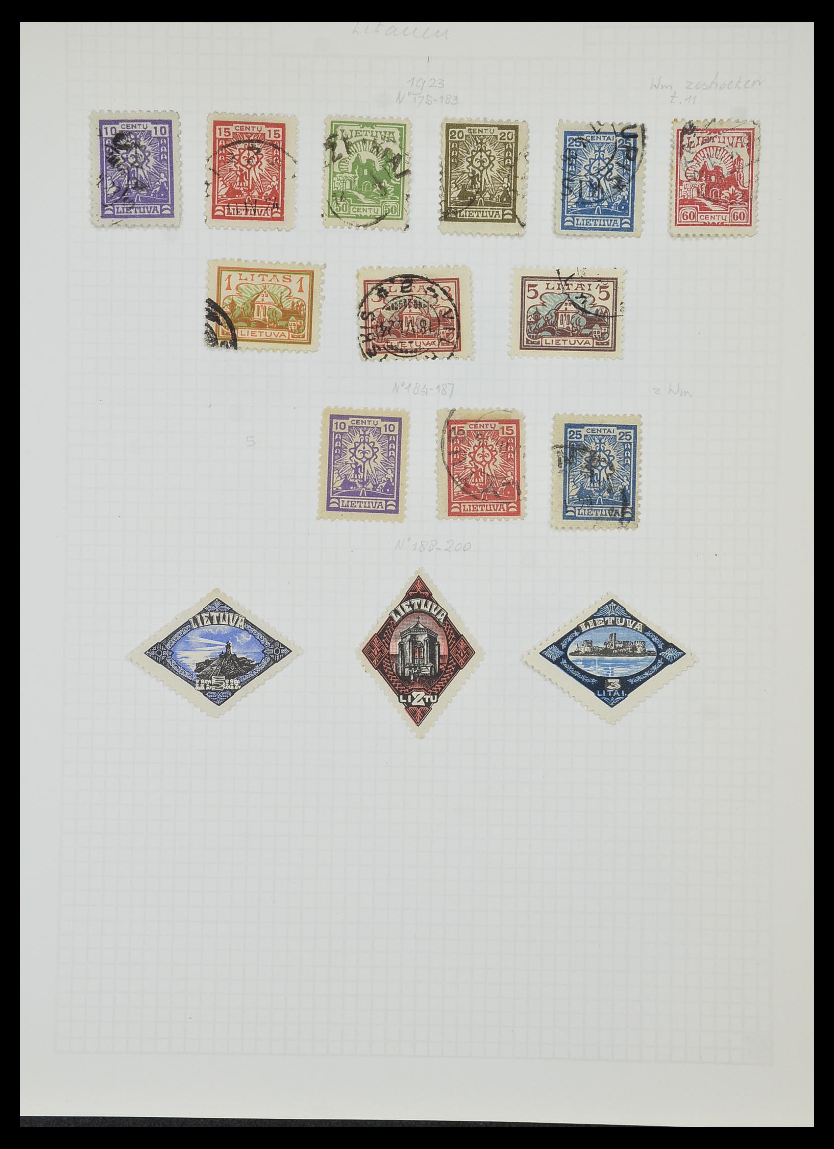 33980 095 - Postzegelverzameling 33980 Finland en Baltische Staten 1866-1990.