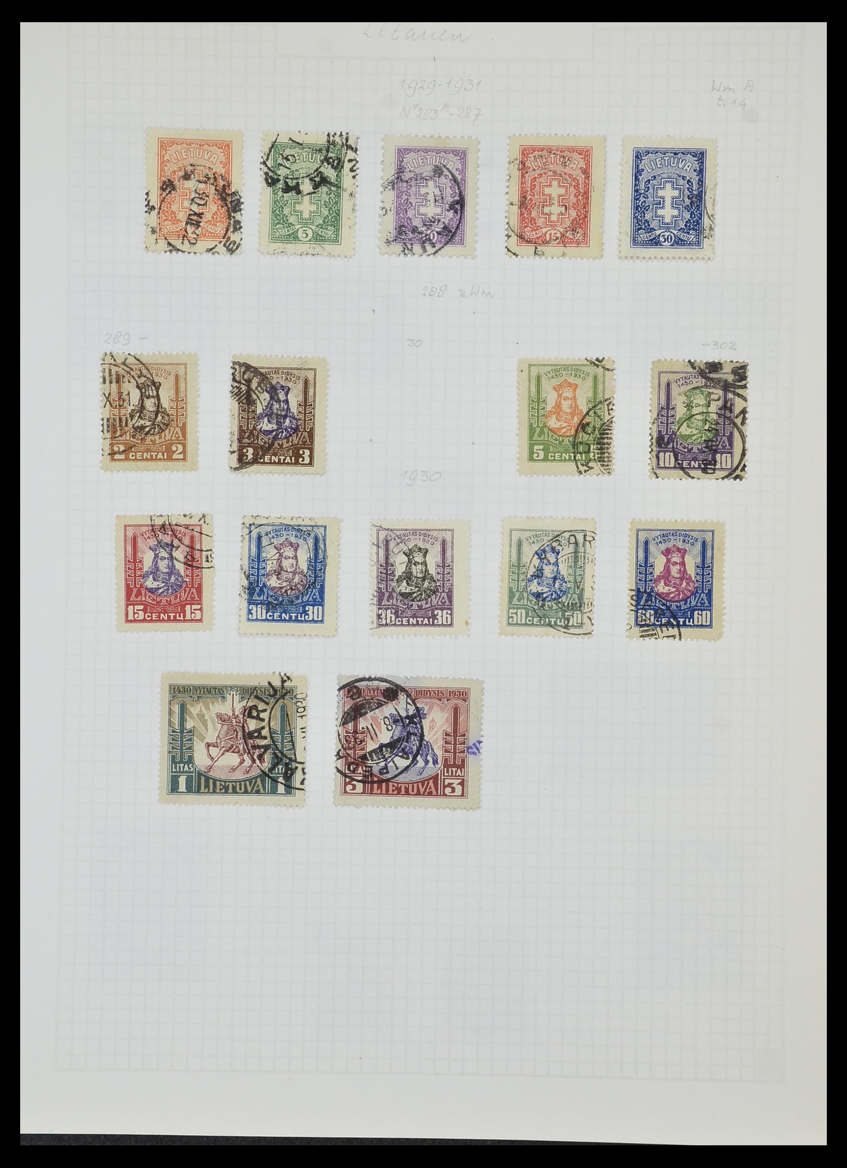 33980 098 - Stamp collection 33980 Finland and Baltic States 1866-1990.