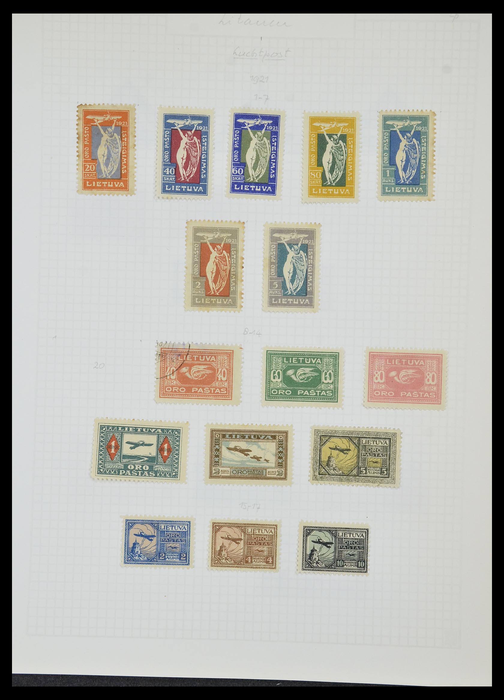 33980 102 - Stamp collection 33980 Finland and Baltic States 1866-1990.