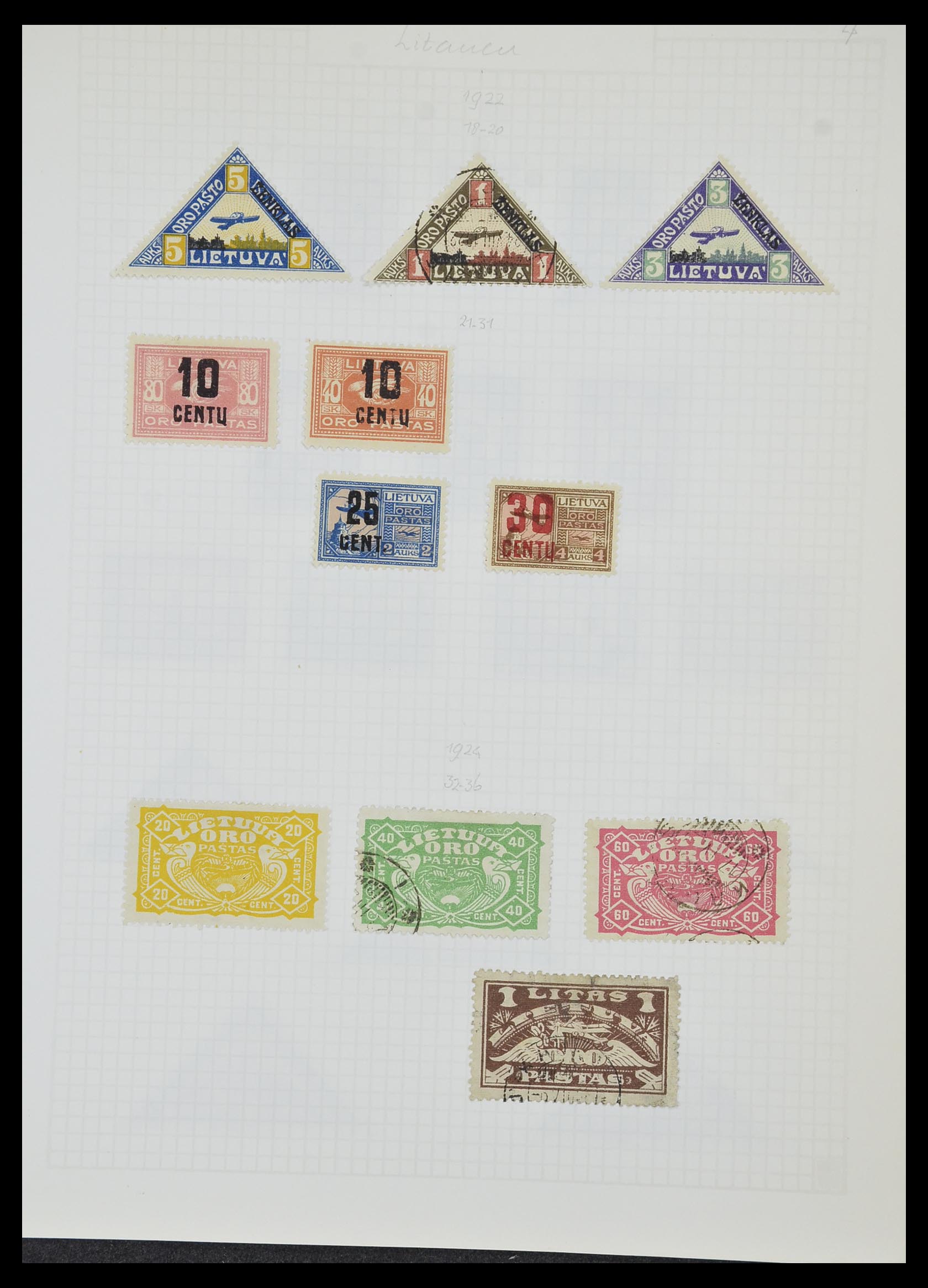 33980 103 - Stamp collection 33980 Finland and Baltic States 1866-1990.
