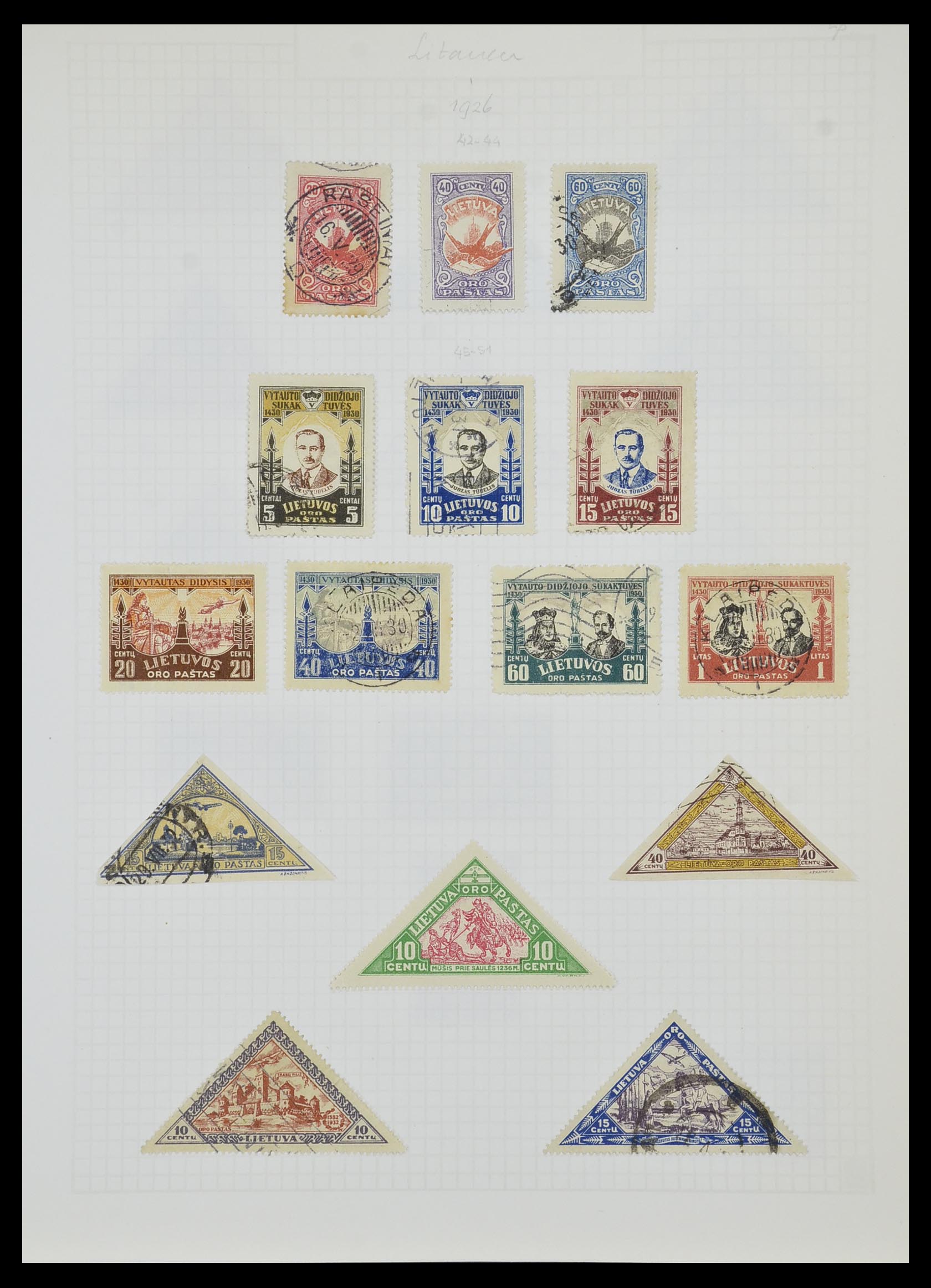 33980 104 - Postzegelverzameling 33980 Finland en Baltische Staten 1866-1990.