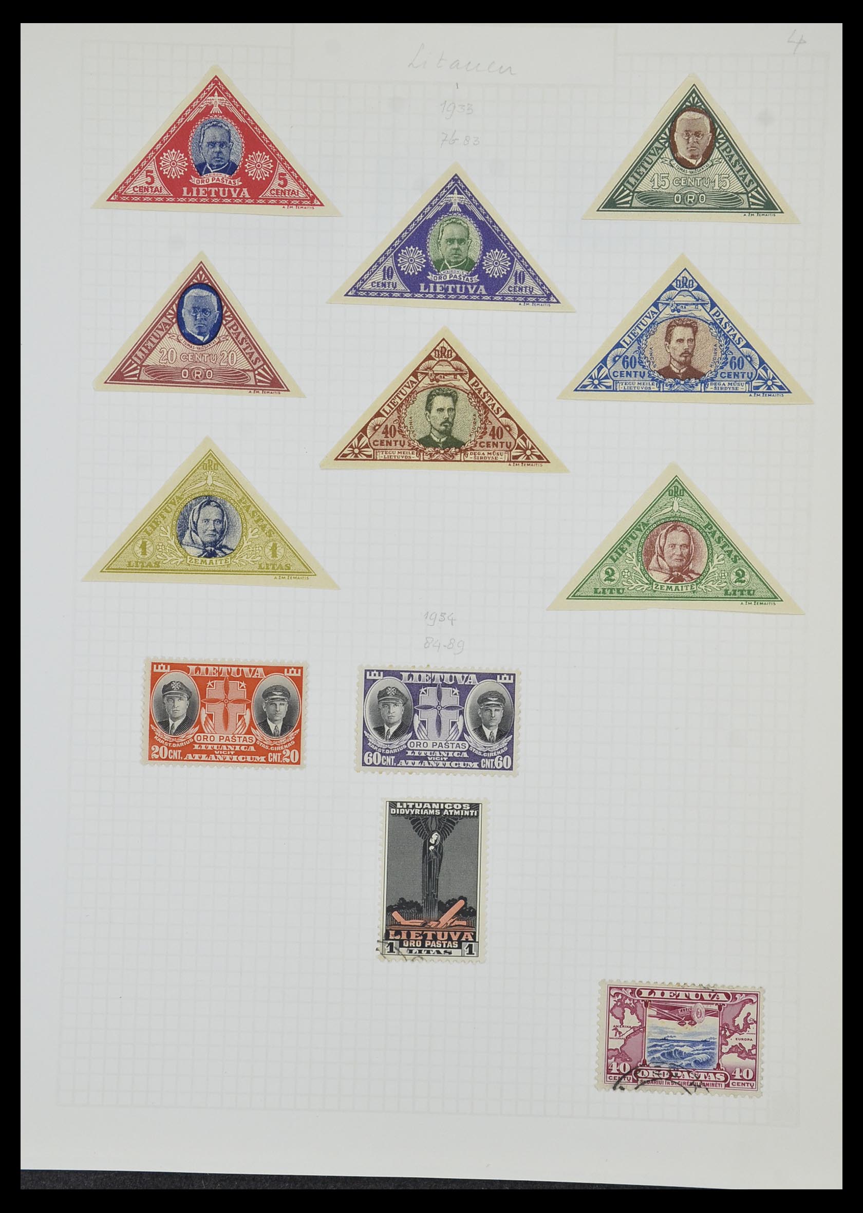 33980 106 - Postzegelverzameling 33980 Finland en Baltische Staten 1866-1990.