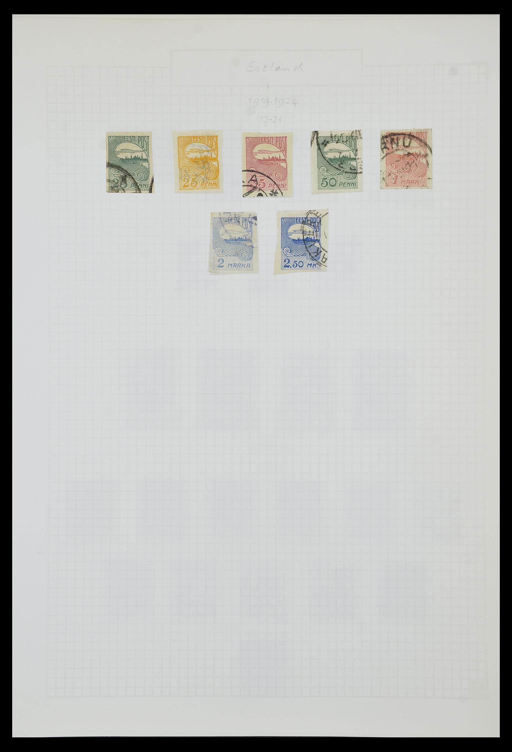 33980 108 - Postzegelverzameling 33980 Finland en Baltische Staten 1866-1990.