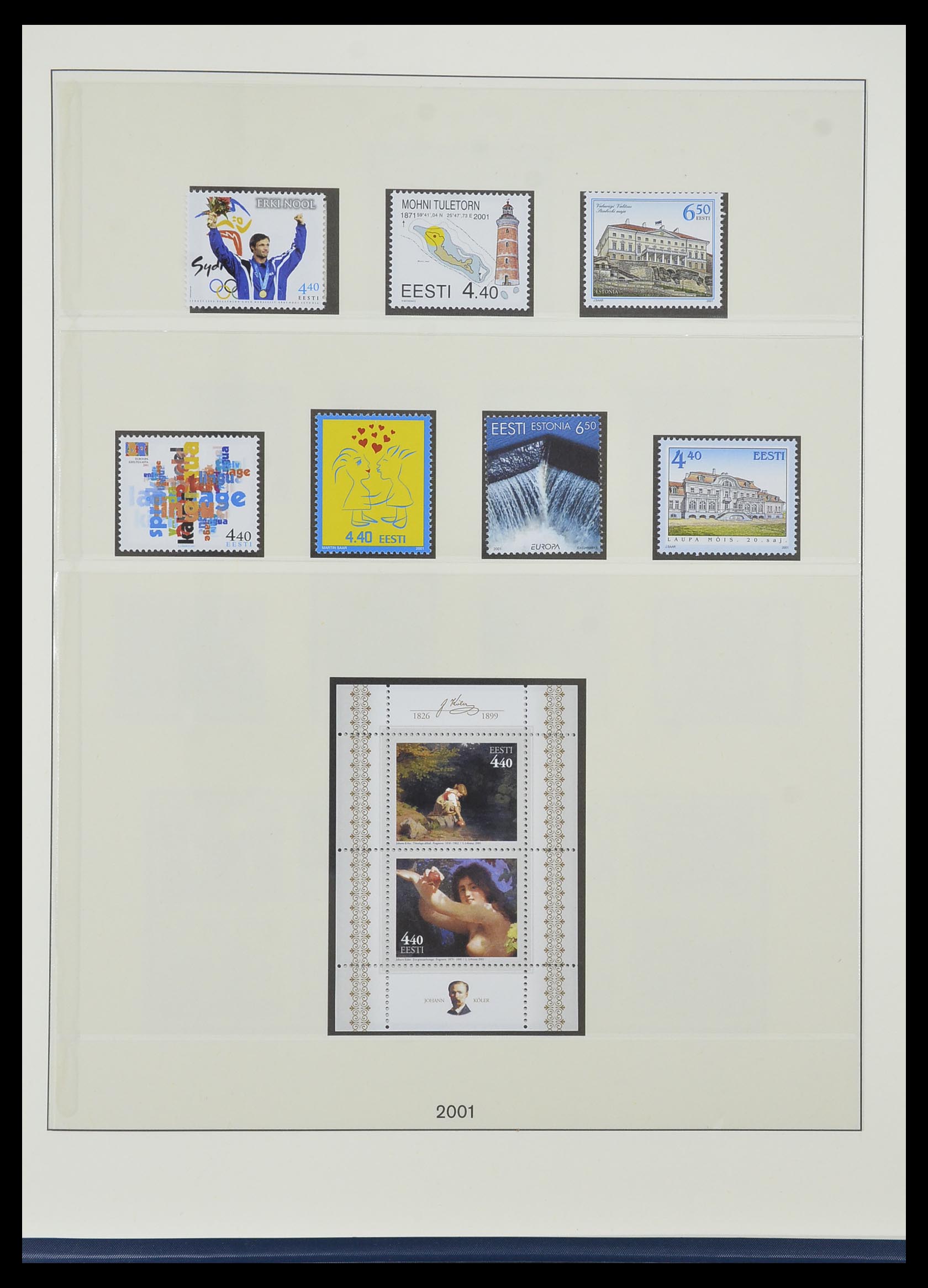 33983 023 - Postzegelverzameling 33983 Baltische Staten 1990-2012.