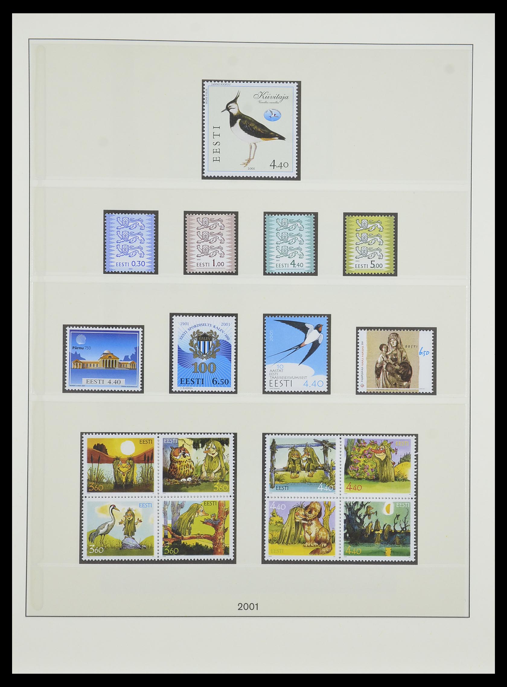 33983 024 - Postzegelverzameling 33983 Baltische Staten 1990-2012.