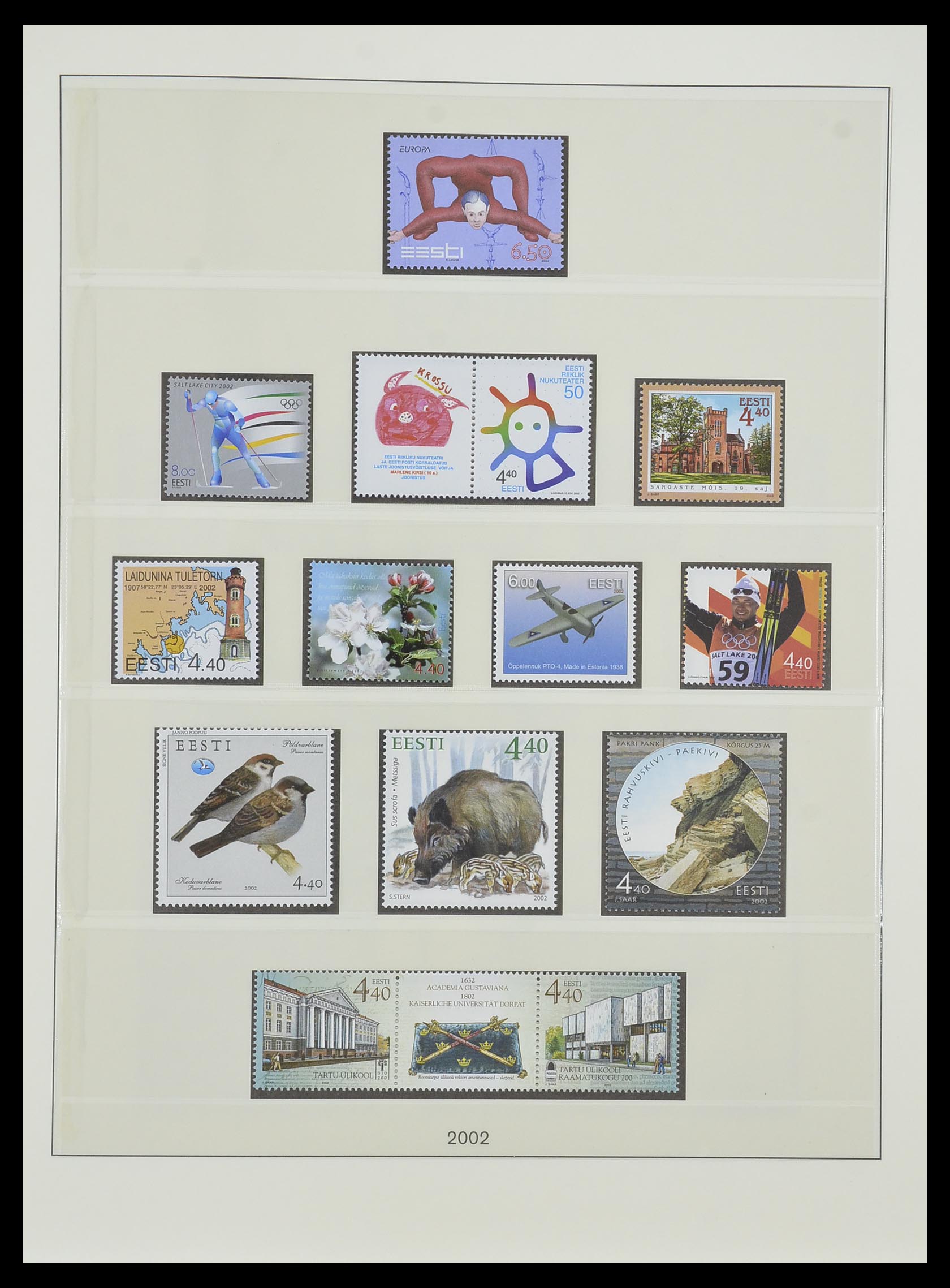 33983 026 - Postzegelverzameling 33983 Baltische Staten 1990-2012.