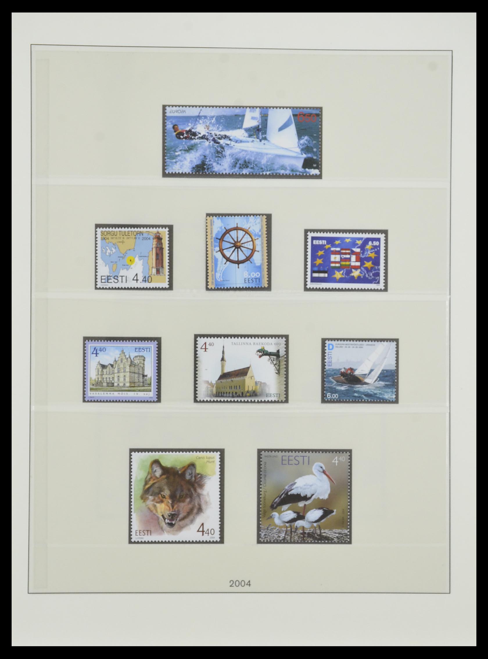 33983 031 - Postzegelverzameling 33983 Baltische Staten 1990-2012.