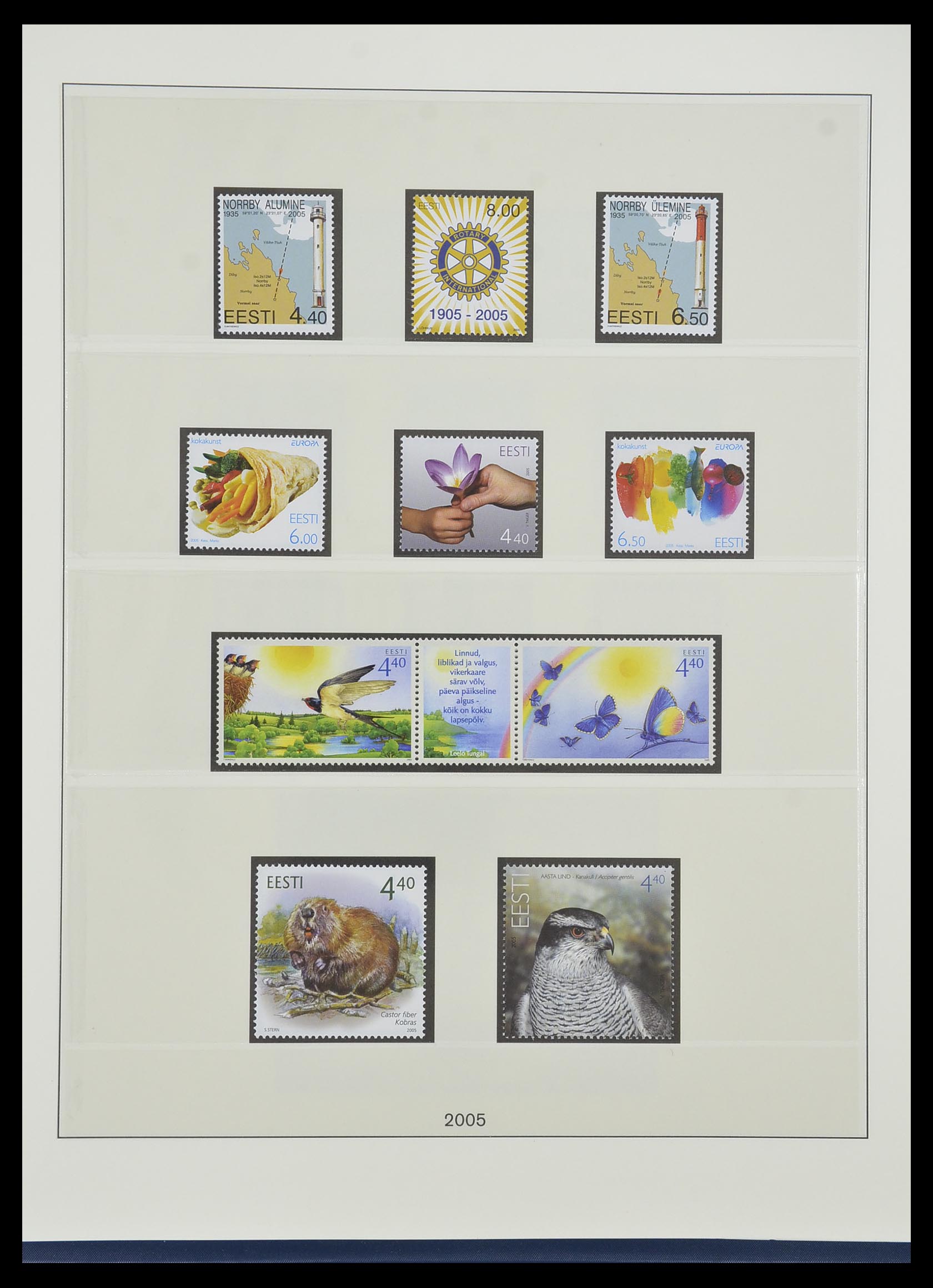 33983 034 - Postzegelverzameling 33983 Baltische Staten 1990-2012.