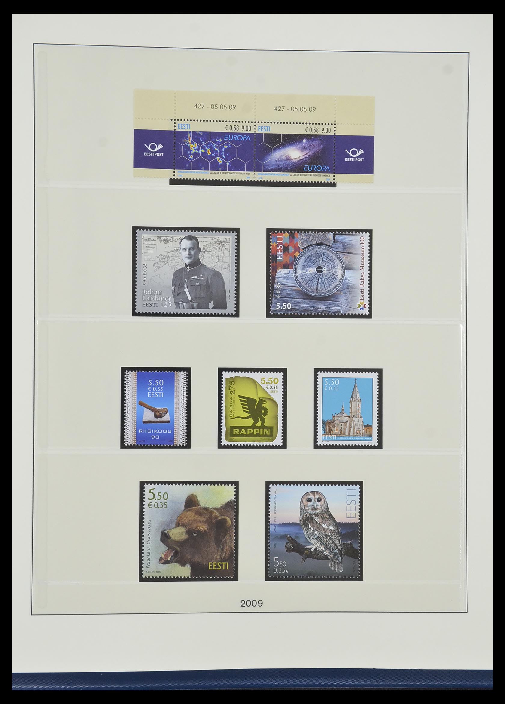 33983 048 - Postzegelverzameling 33983 Baltische Staten 1990-2012.