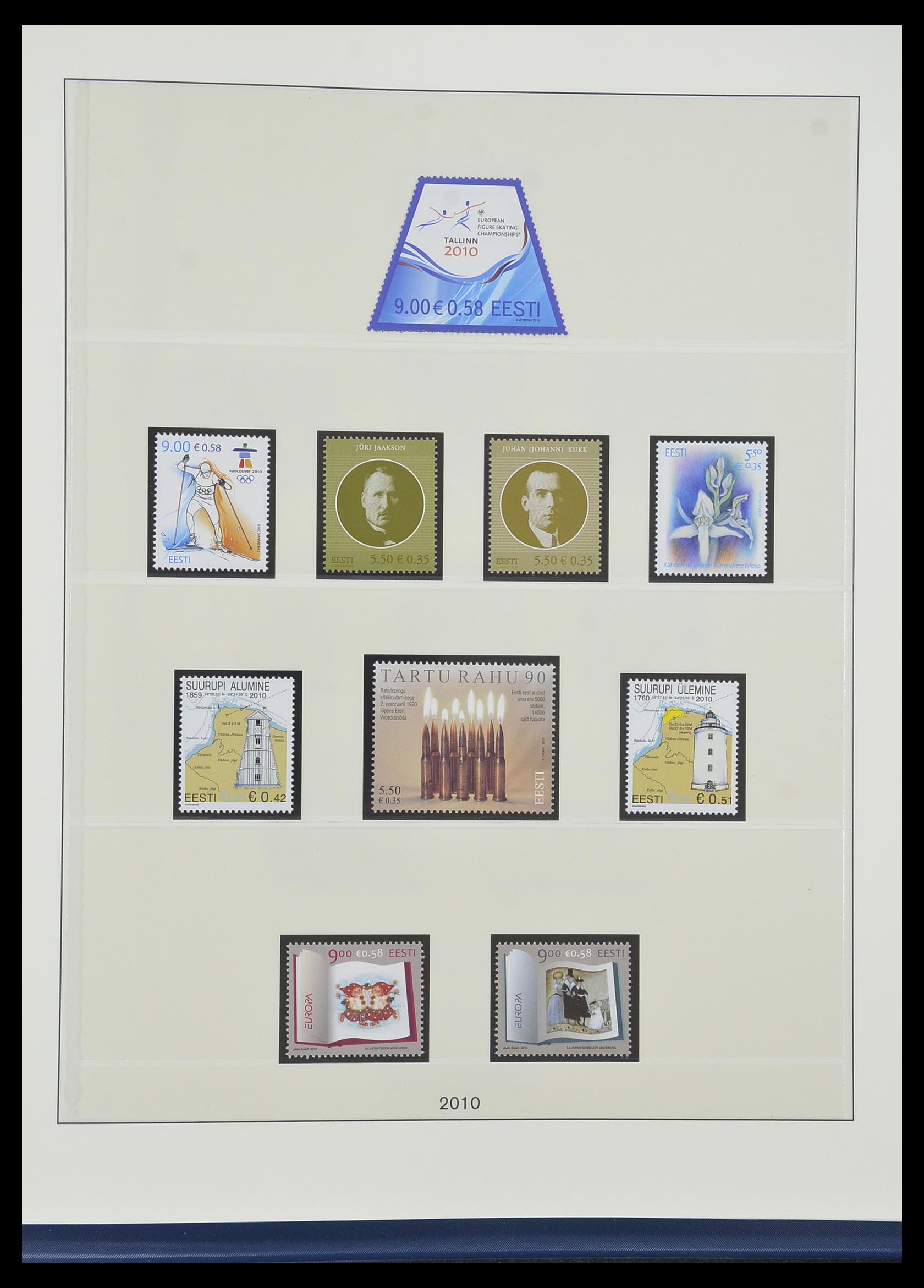 33983 050 - Postzegelverzameling 33983 Baltische Staten 1990-2012.